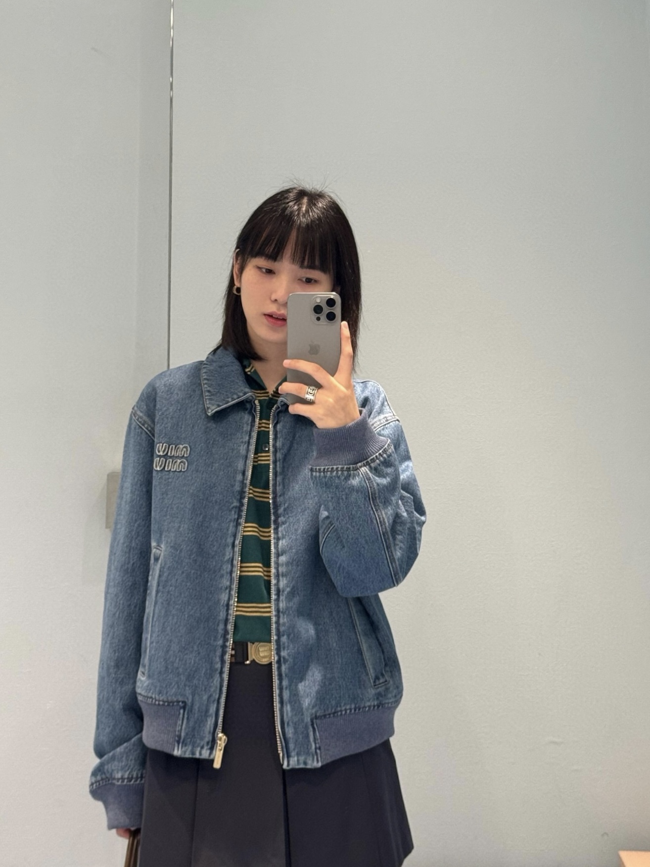 MiuMiu  牛仔外套服装 5