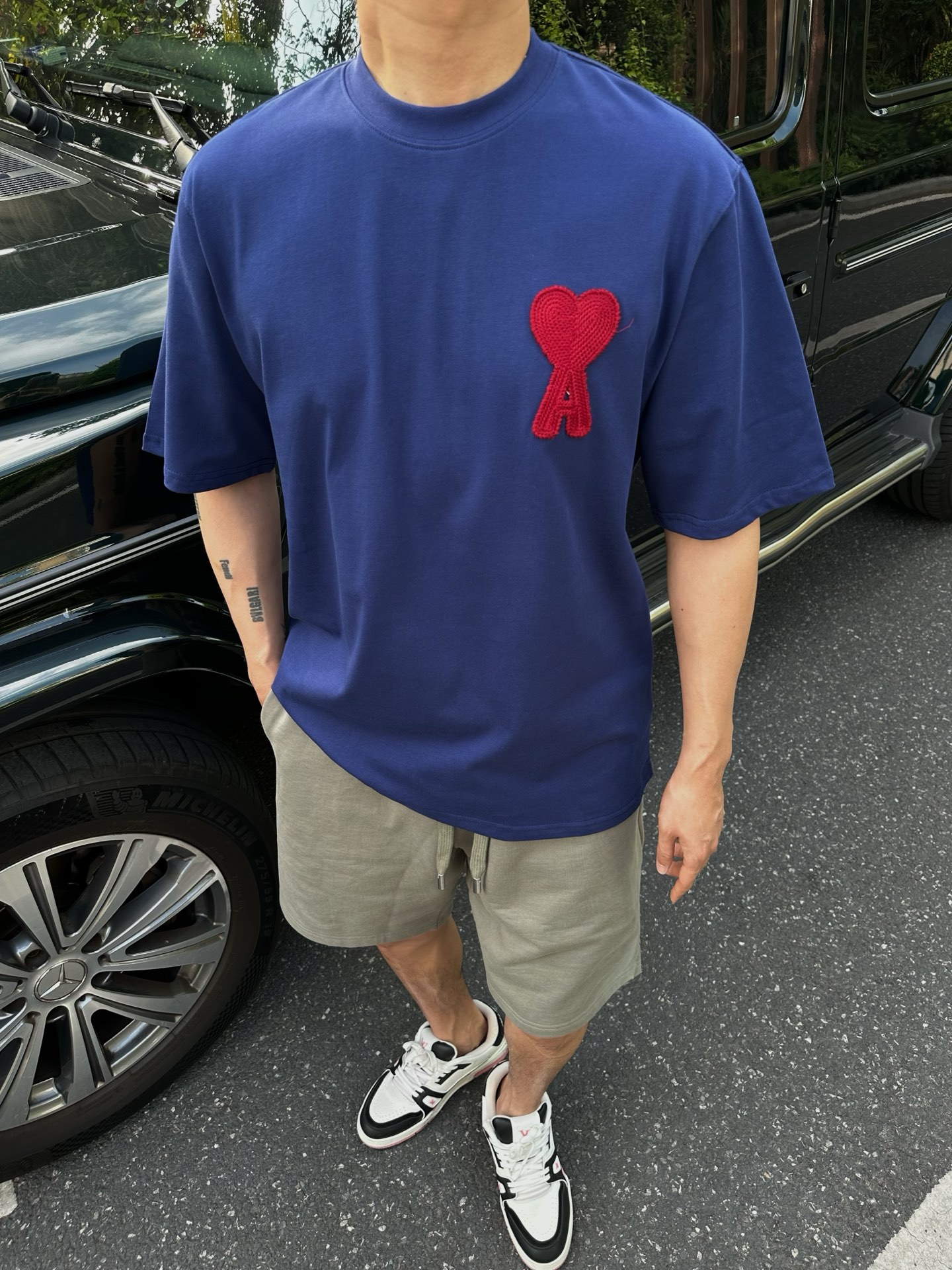 Am*i  短袖T恤服装,男,女 9