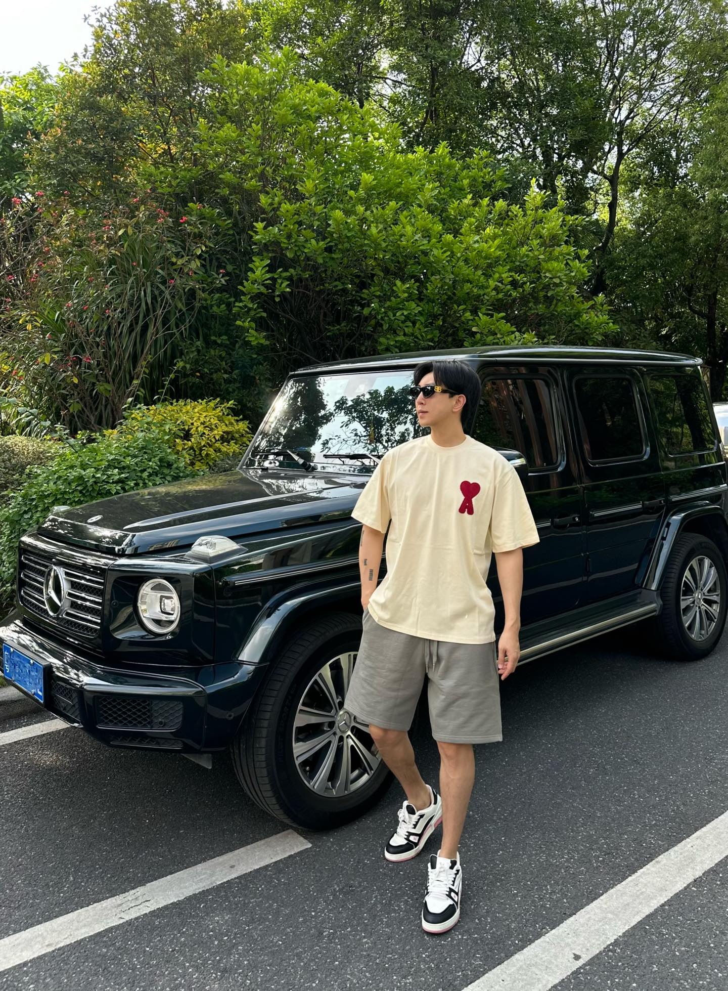 Am*i  短袖T恤服装,男,女 4