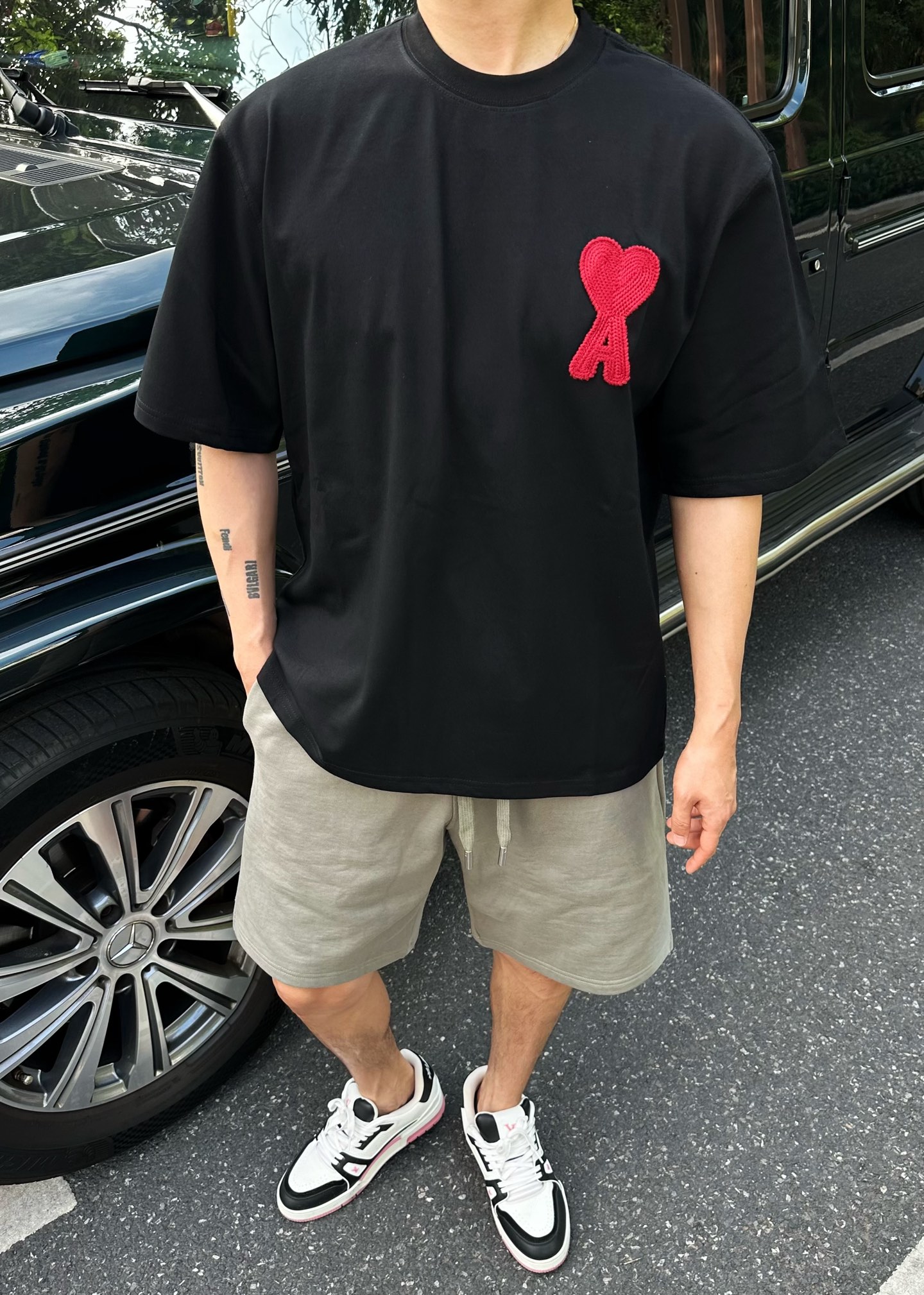 Am*i  短袖T恤服装,男,女 7