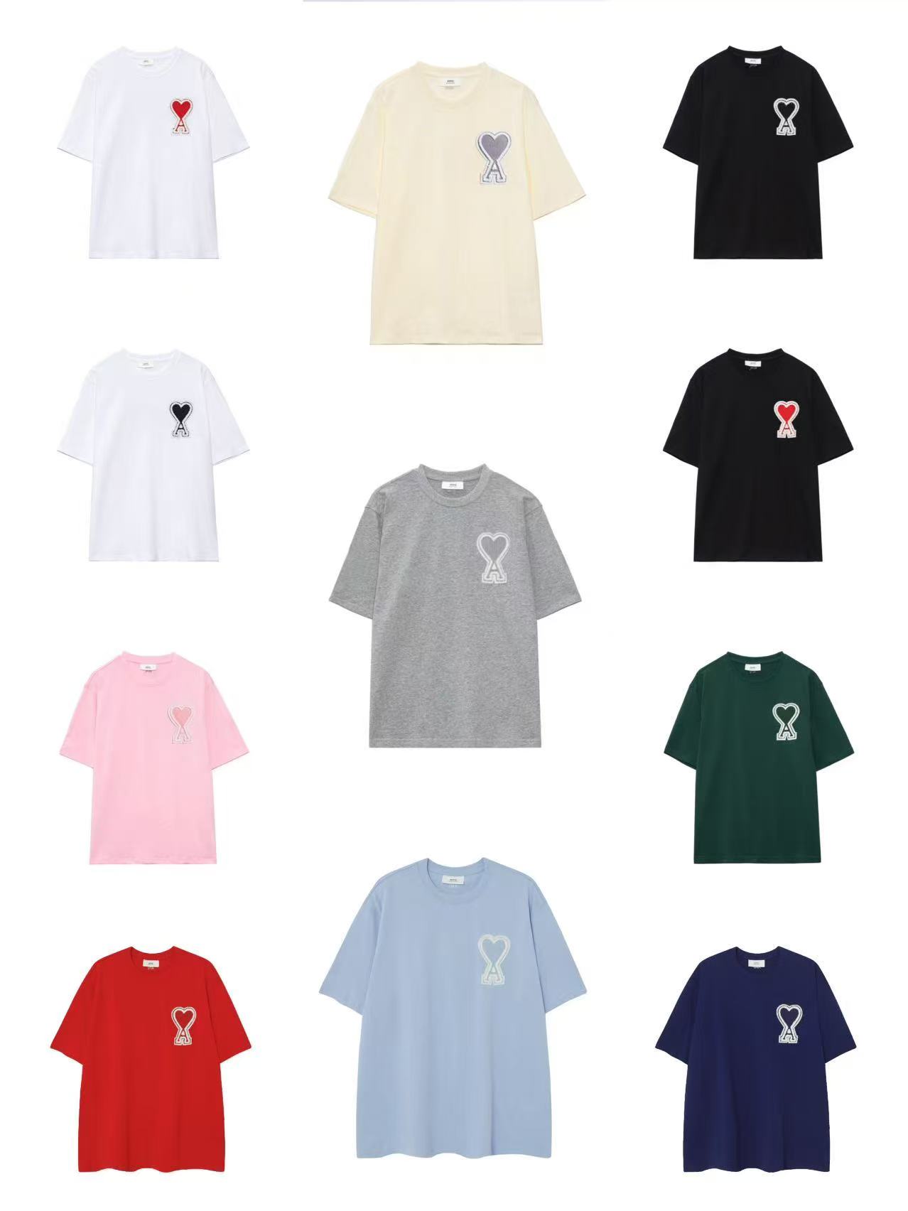 Ami 全系列 短袖T恤服装,男,女 6