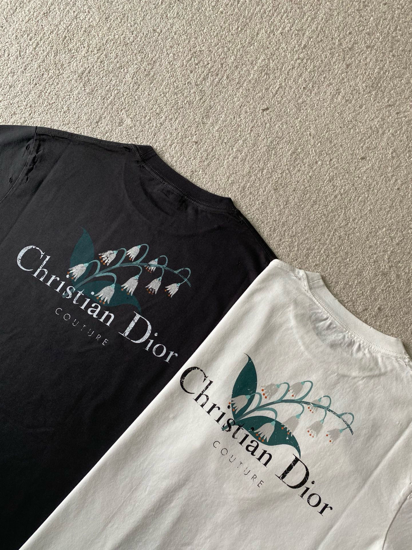 Dior  圆领短袖T恤服装 5