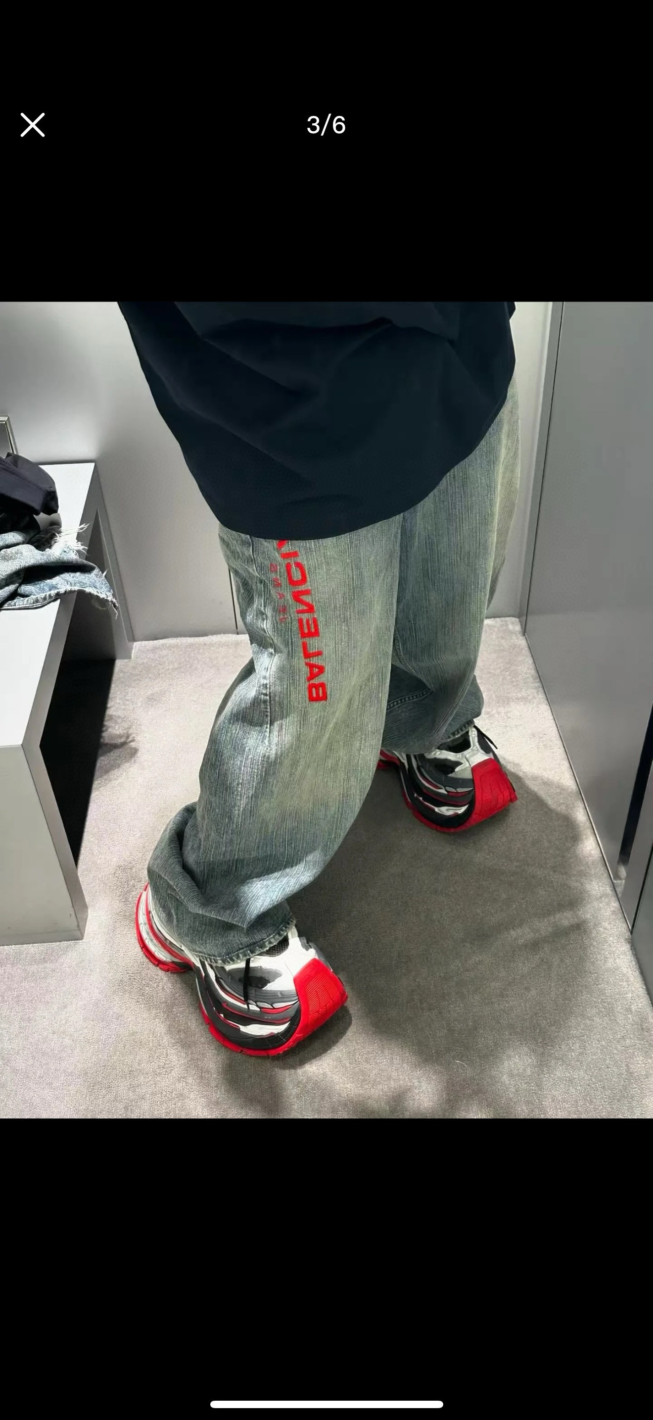 Balenciaga  牛仔长裤服装 5