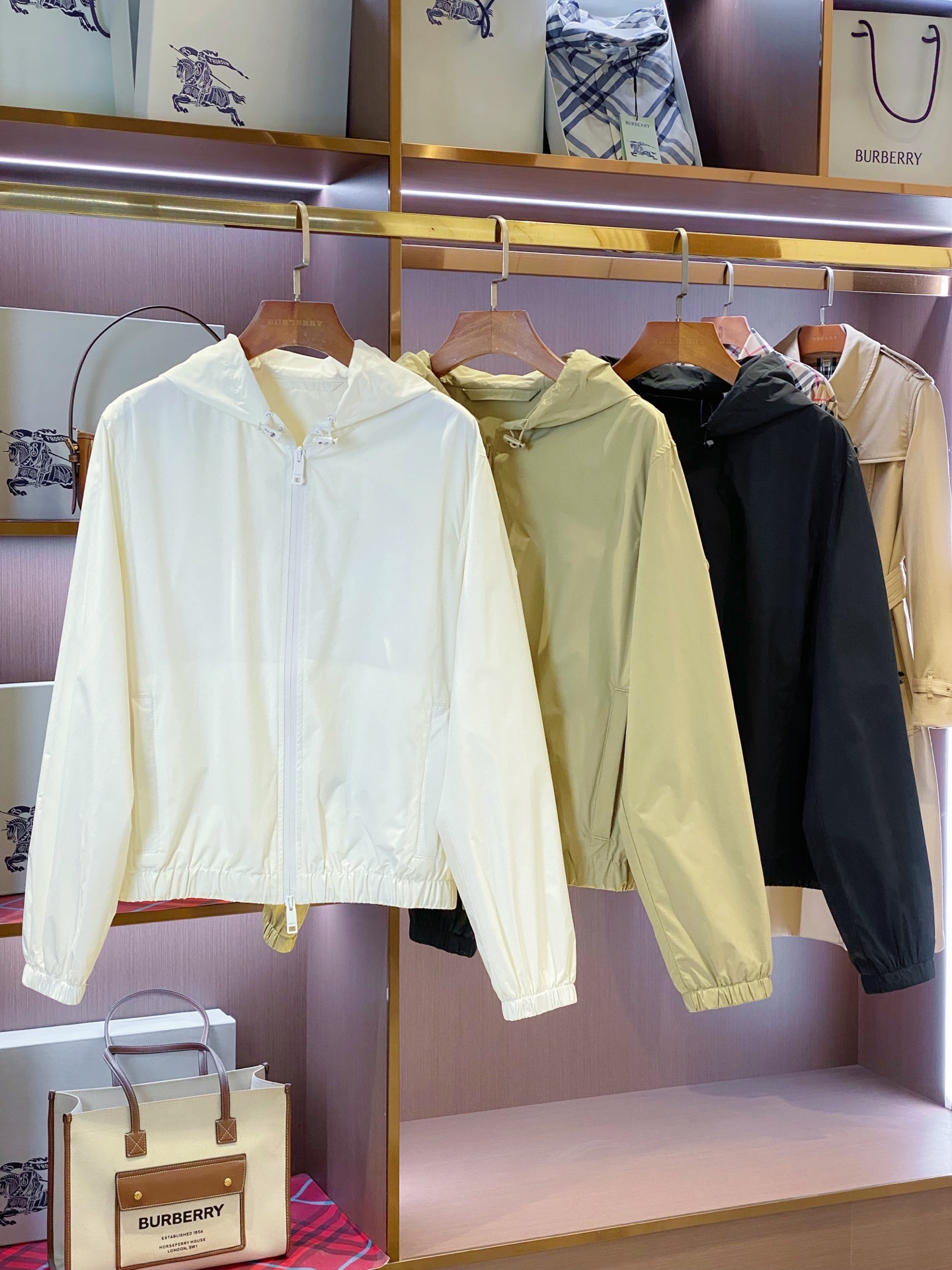 Burberry Lightweight Hooded Jacket