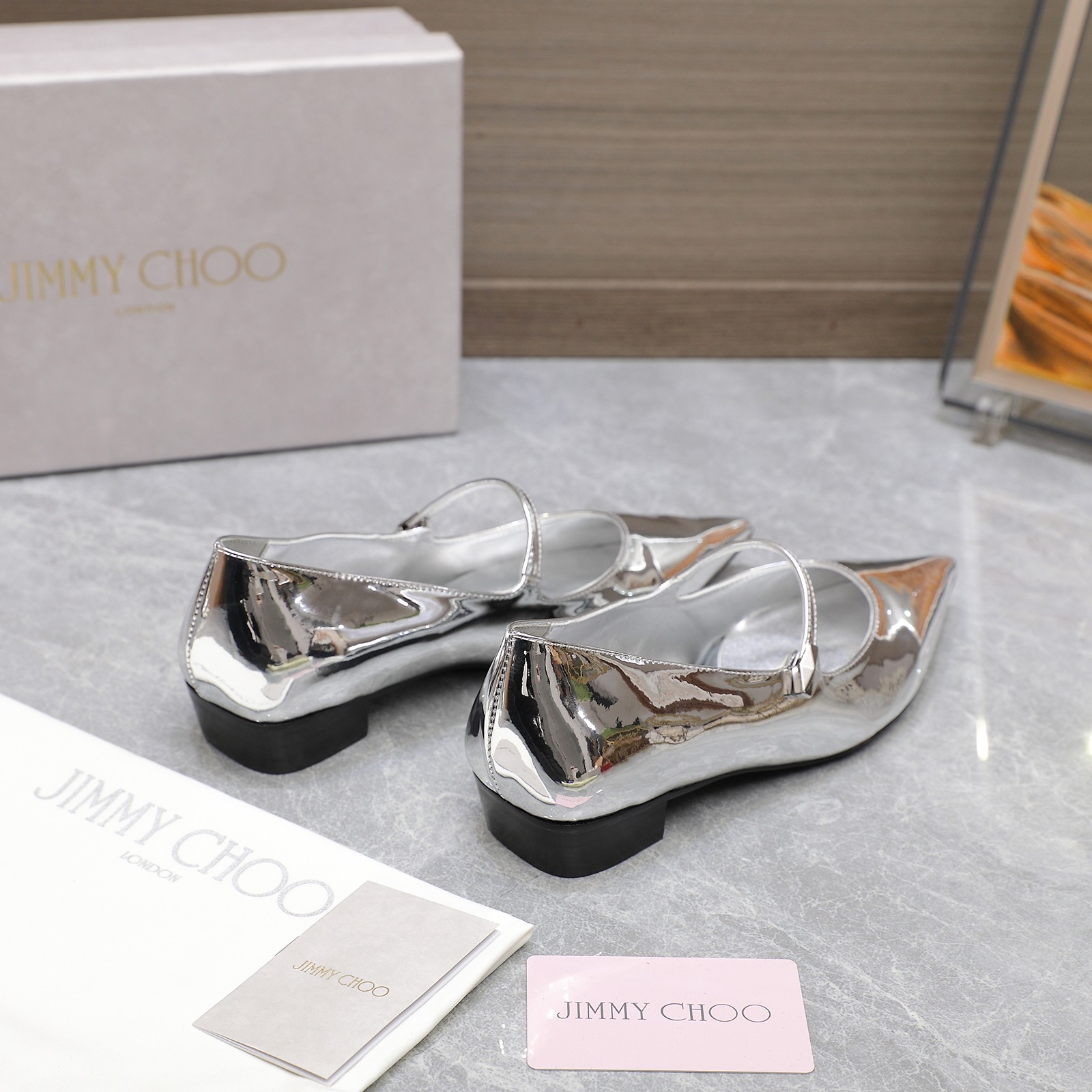 “Jimmy Choo 2025 Spring Summer: Top Quality Pointy Shoes, Italian Sheepskin, $750” - 图片 6