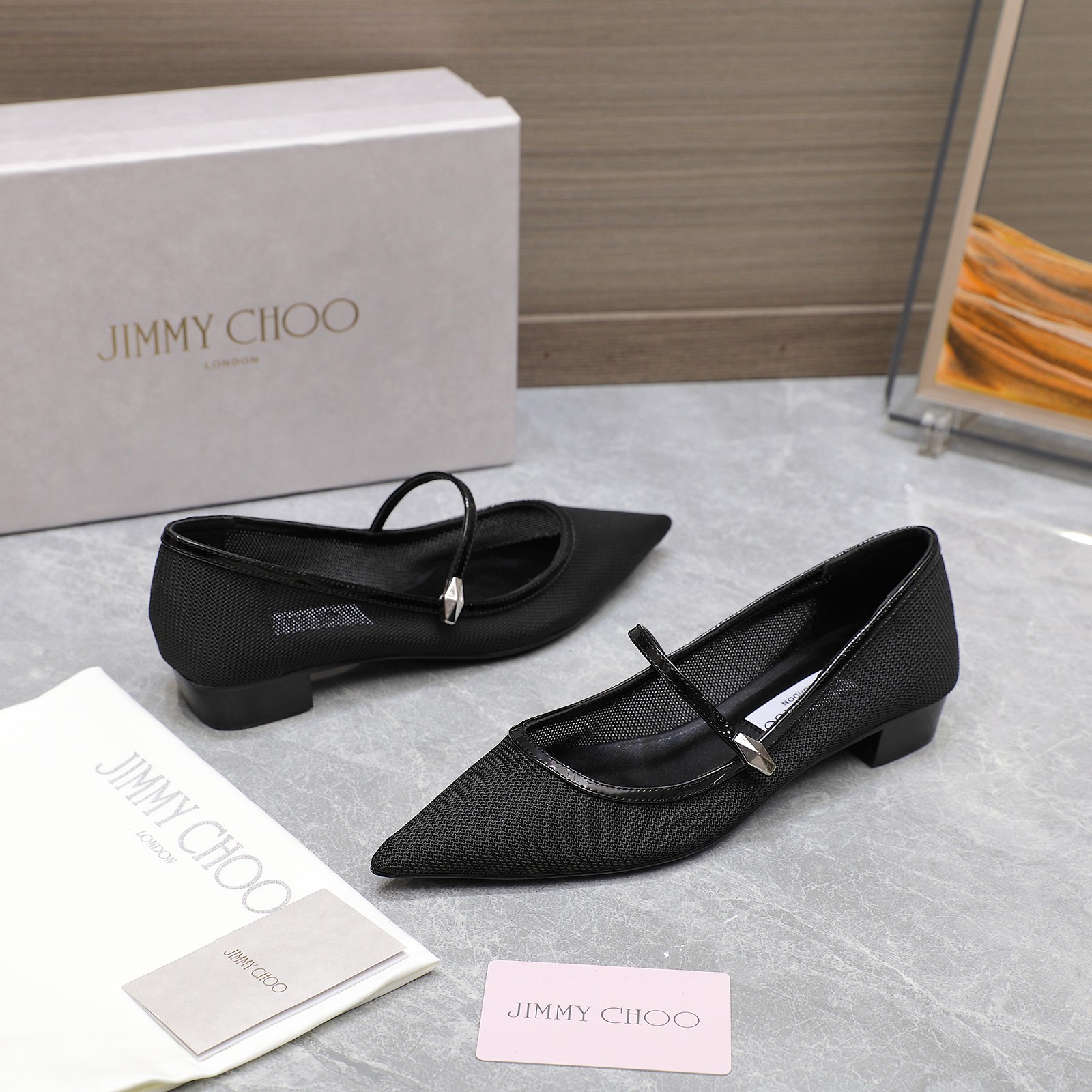 Top Quality Jimmy Choo 2025 Spring Summer Pointy Shoes: Italian Sheepskin, Perfect Height - 图片 4