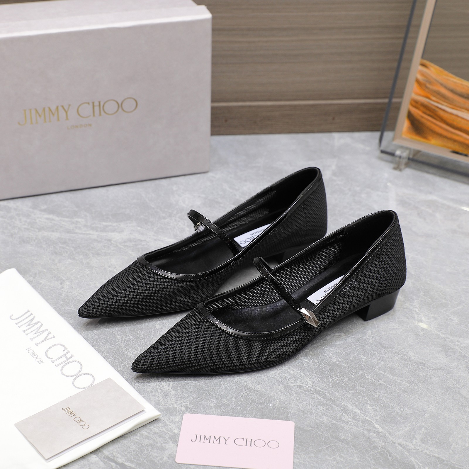 Top Quality Jimmy Choo 2025 Spring Summer Pointy Shoes: Italian Sheepskin, Perfect Height - 图片 3