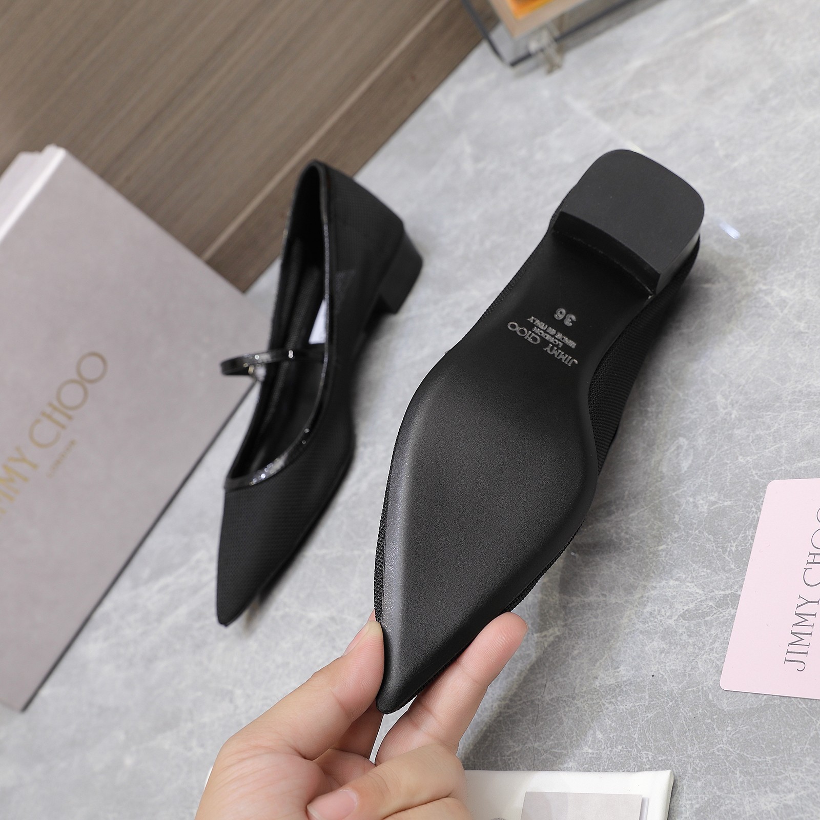 Top Quality Jimmy Choo 2025 Spring Summer Pointy Shoes: Italian Sheepskin, Perfect Height - 图片 7