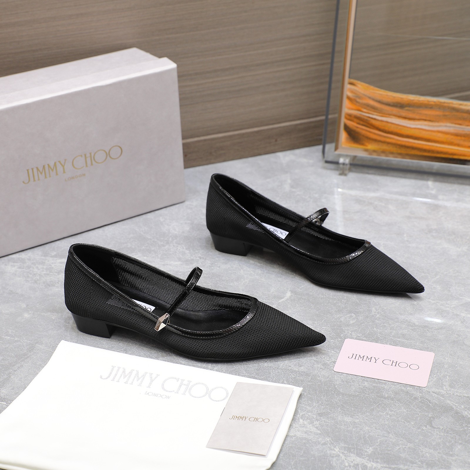 Top Quality Jimmy Choo 2025 Spring Summer Pointy Shoes: Italian Sheepskin, Perfect Height - 图片 9