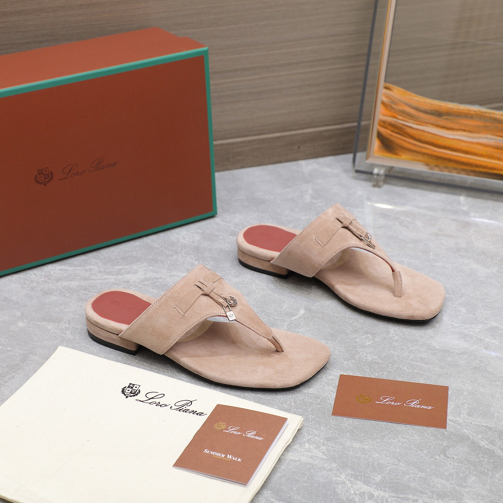 Loro Piana Mindil T-Strap Leather Thong Sandals - Summer Essential 7 a1742304184312 6470