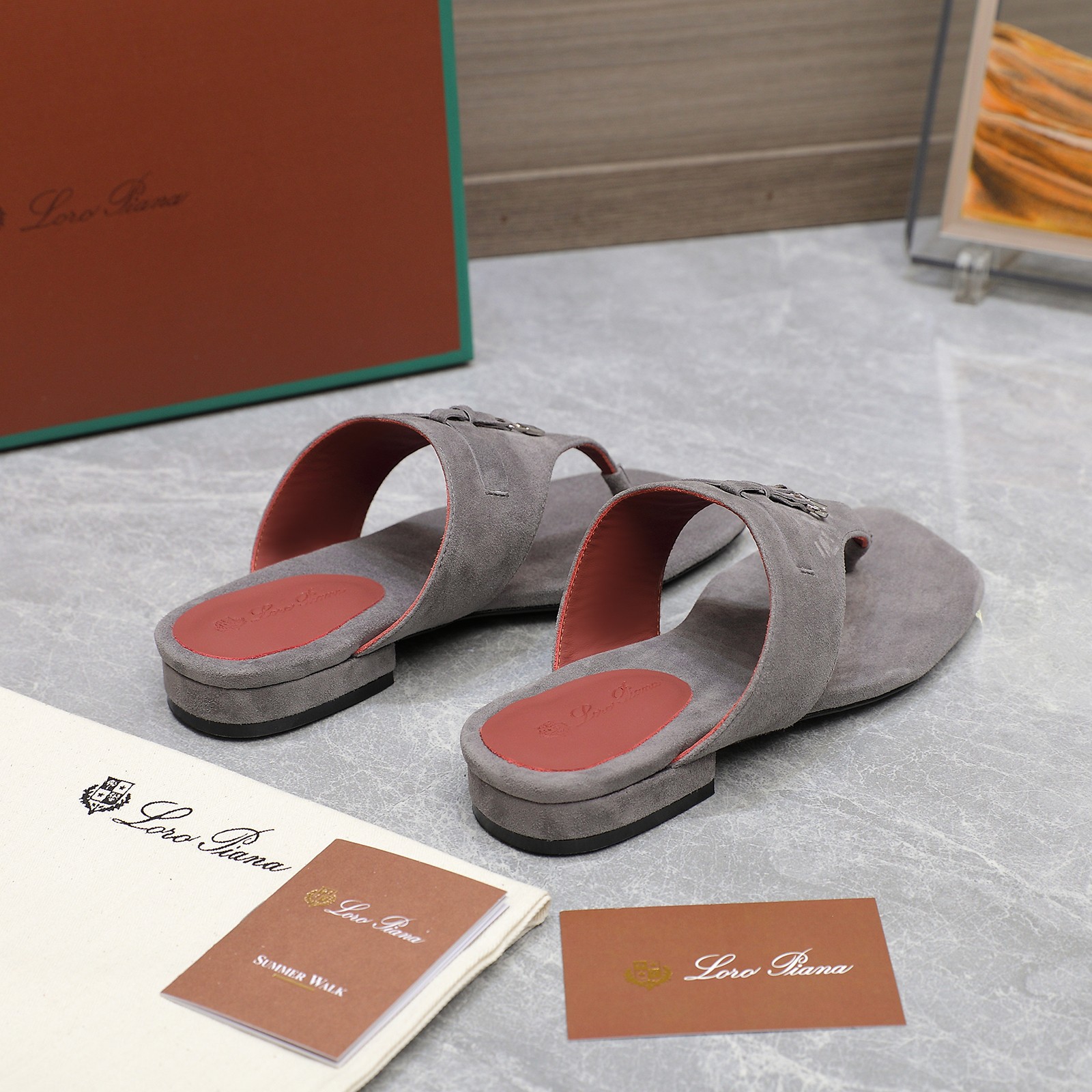 Loro Piana Mindil T-Strap Thong Sandals in Soft Suede with Delicate Accents 6 a1742304246285 5886