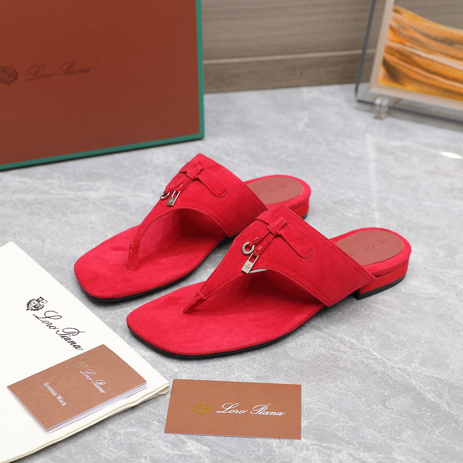 Loro Piana Mindil T-Strap Sandals - Premium Leather Thong Sandals for Women 4 a1742304338868 7208