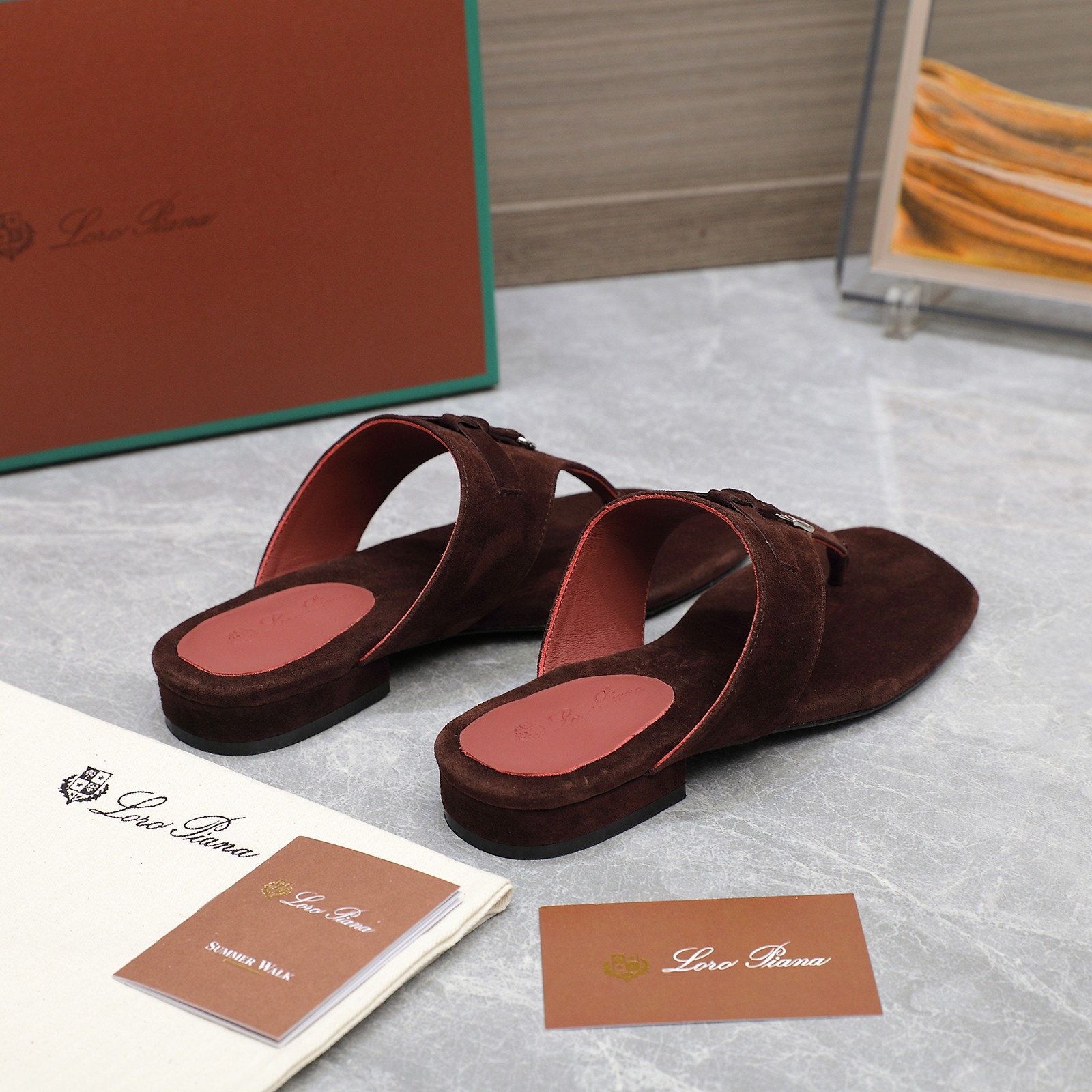 Loro Piana Mindil Suede T-Strap Thong Sandals - Luxurious Comfort 4 a1742304368918 6524