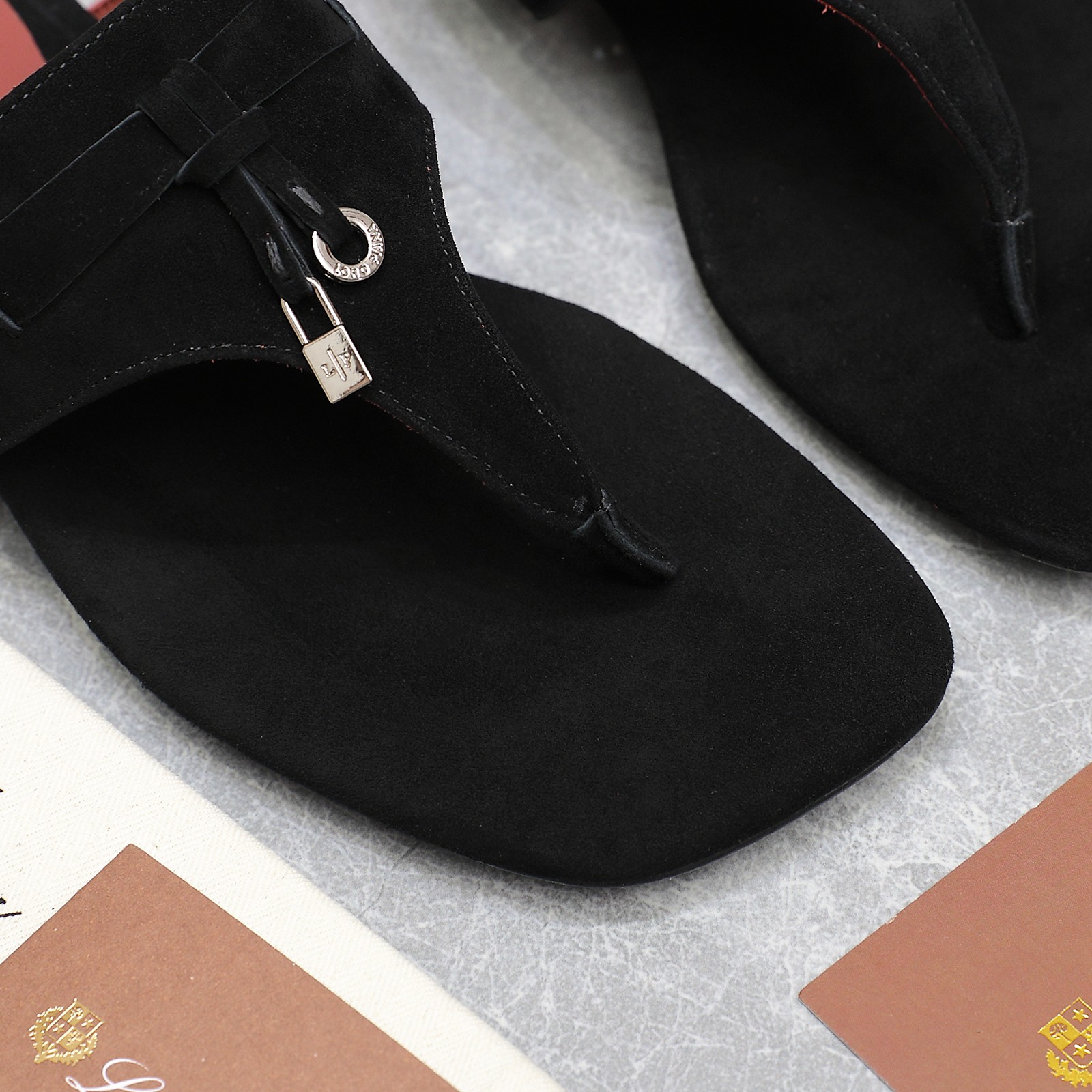 Loro Piana Mindil T-Strap Leather Sandals, Exquisite Summer Comfort 6 a1742304398913 1843