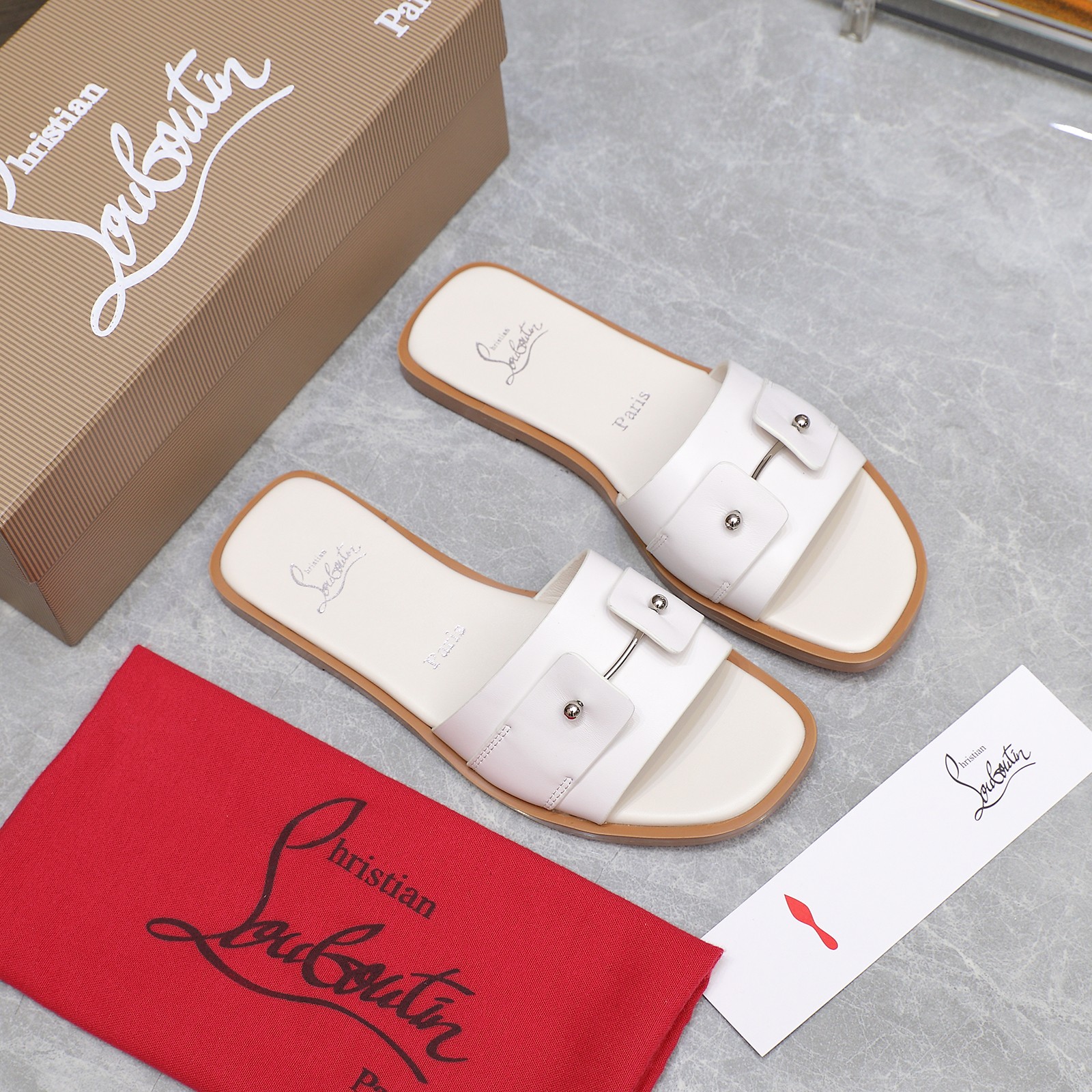 Christian Louboutin CL Red Bottom Shoes Inspired by Las Vegas Neon – Fine Craft, Custom, Zirconium Fabric. - 图片 2