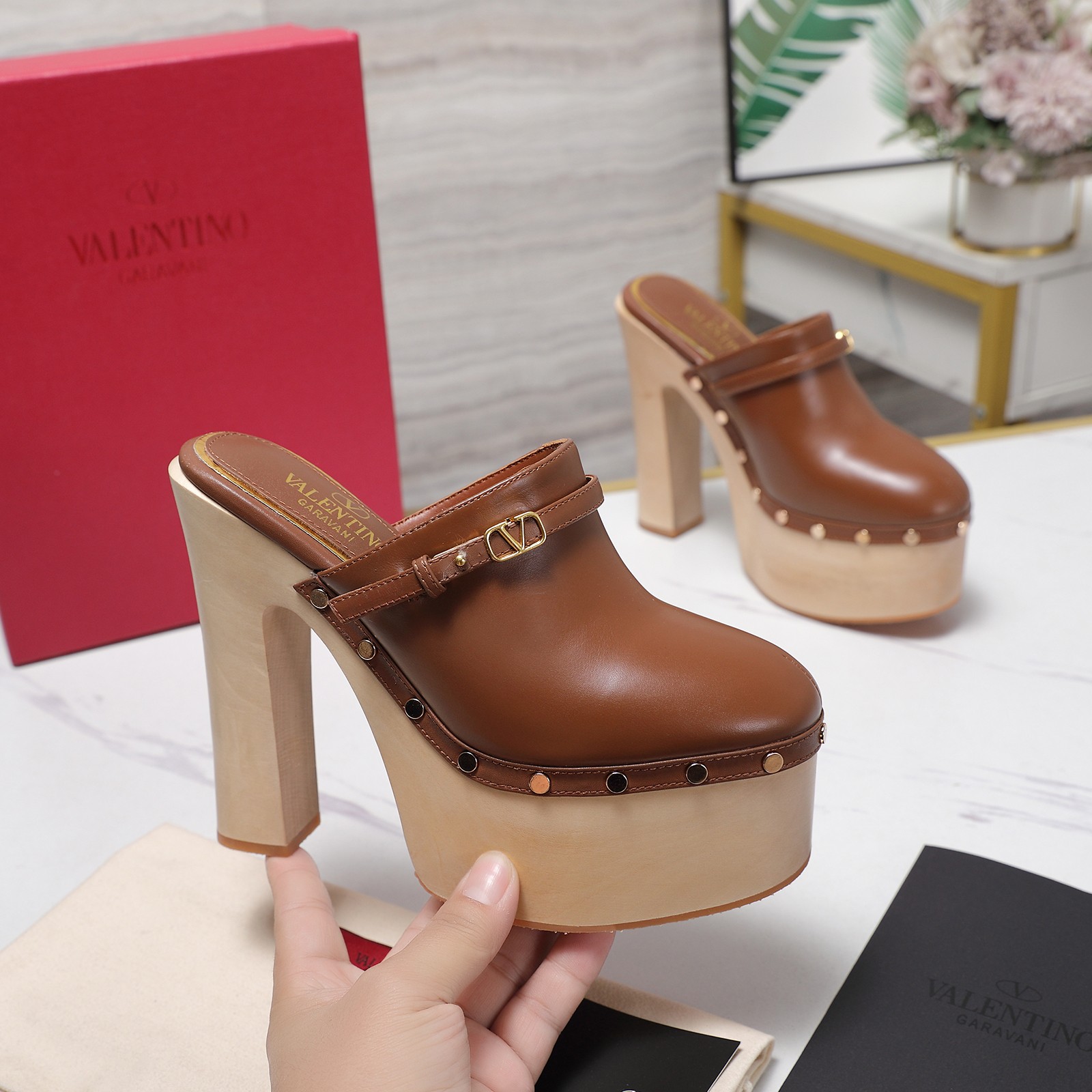 Valentino Platform Mule: Italian Craftsmanship, Modern Aesthetic Sandal 2 a1745949234425 5464