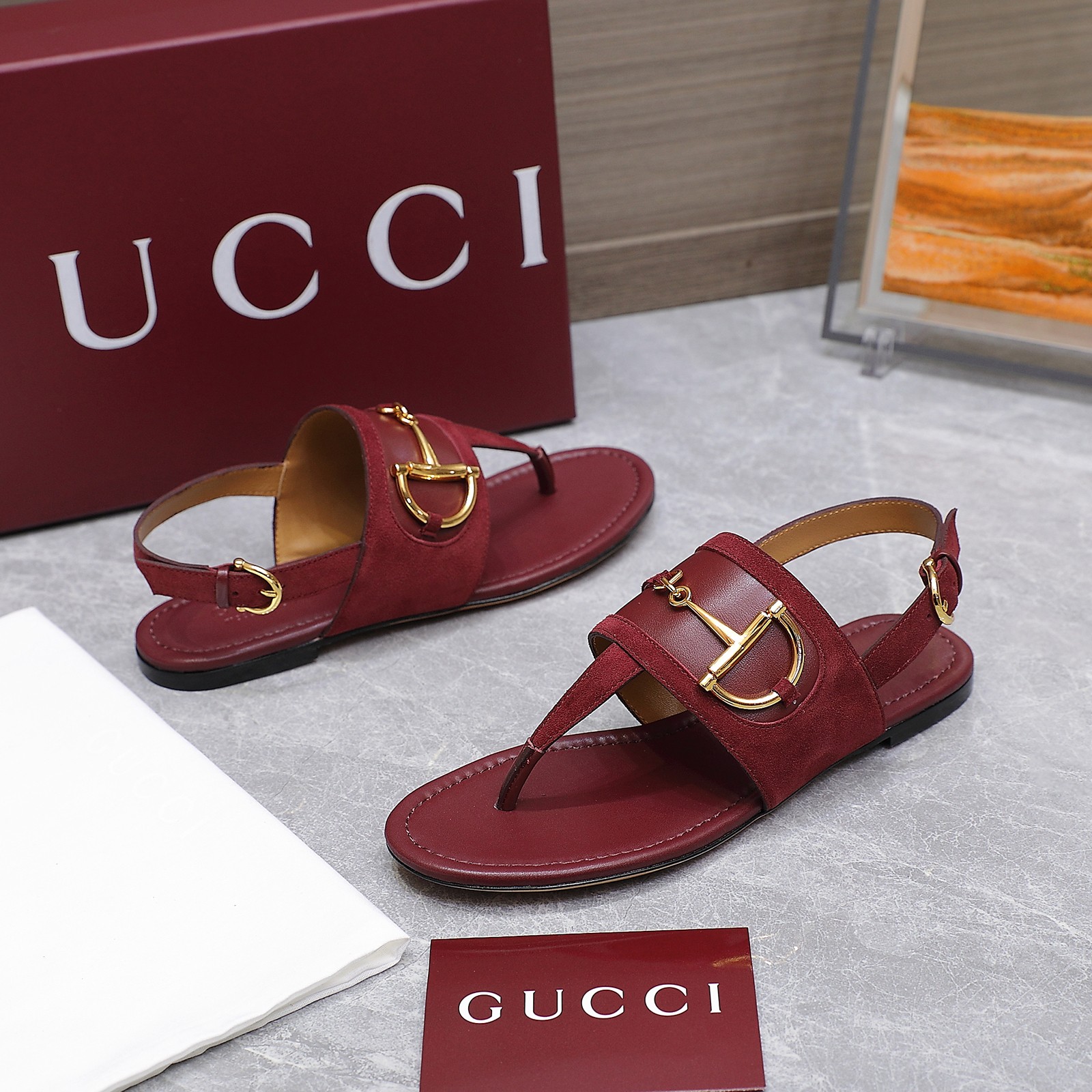 Gucci Women's Thong Sandals with Horsebit Detail - Stylish & Comfortable 3 a1746344327590 4412