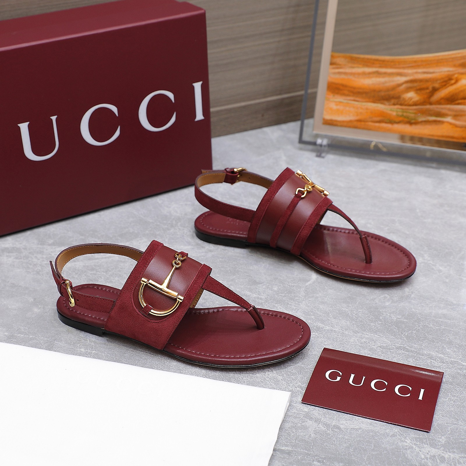 Gucci Women's Thong Sandals with Horsebit Detail - Stylish & Comfortable 6 a1746344327592 4335