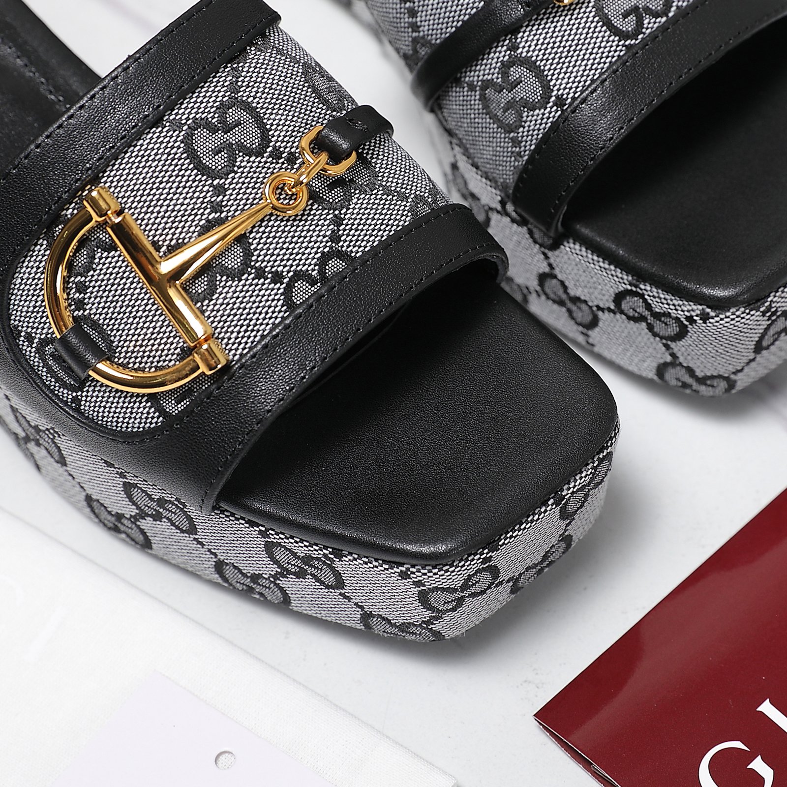 Gucci D-ring Platform Wedge Sandals Mules Slides Designer Shoes 10 a1746344896743 1267