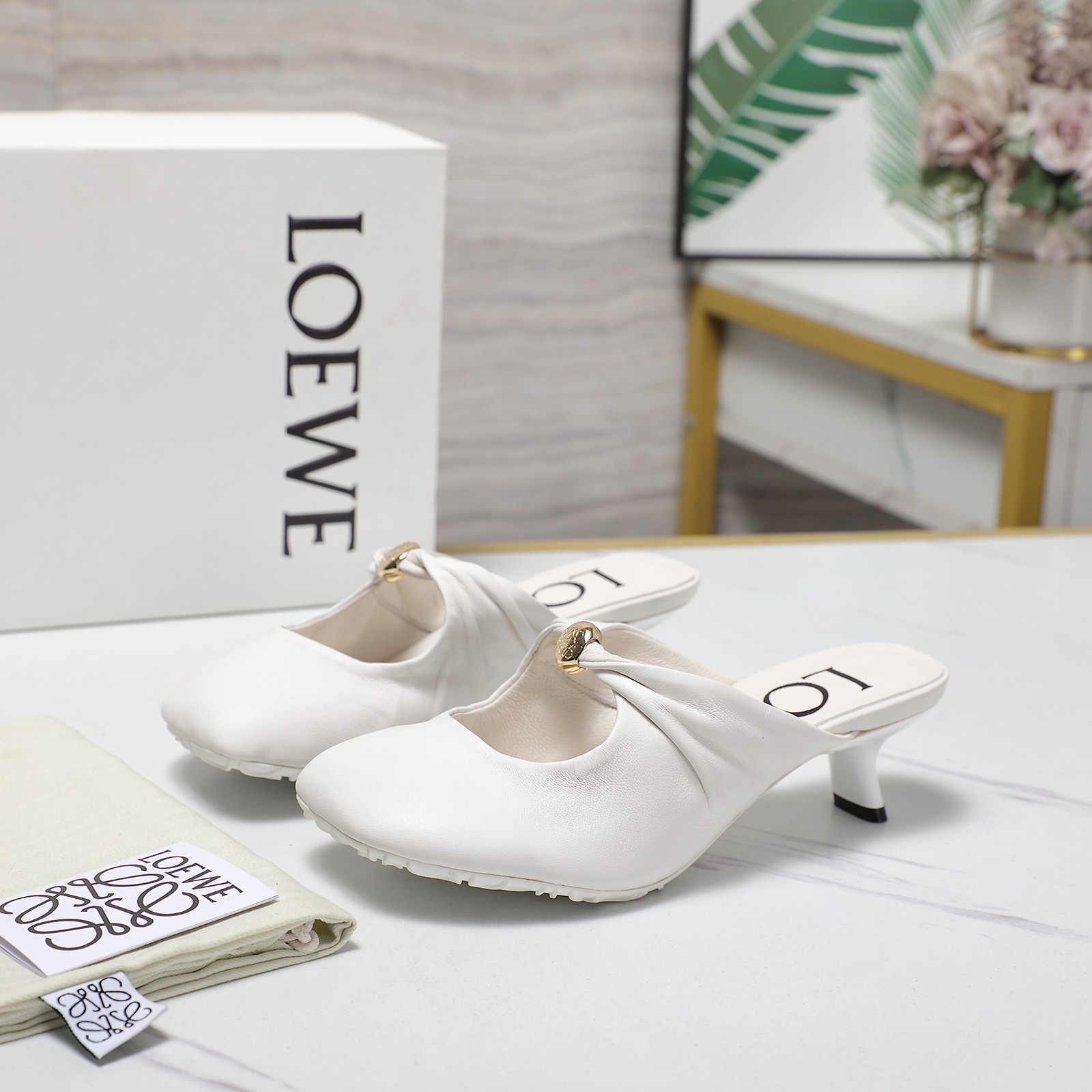 Review: Loewe 25s Soft Sheepskin Ballerina Shoes for Easy Comfort and Style
