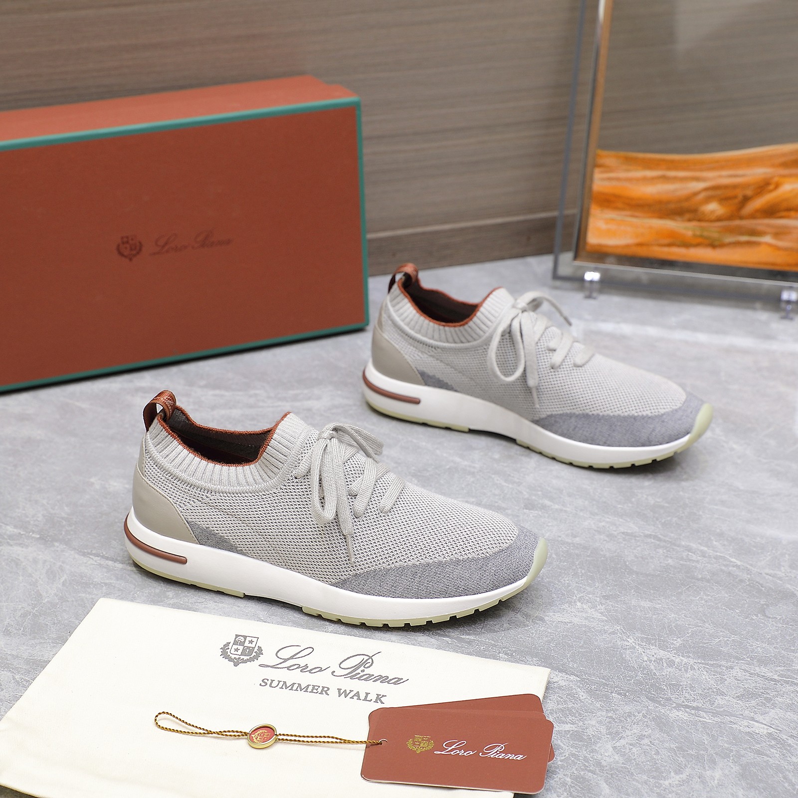 LP Lady Flexy Walker Wooly Sneakers: Stylish, Comfortable, and Unique Craftsmanship - 图片 4