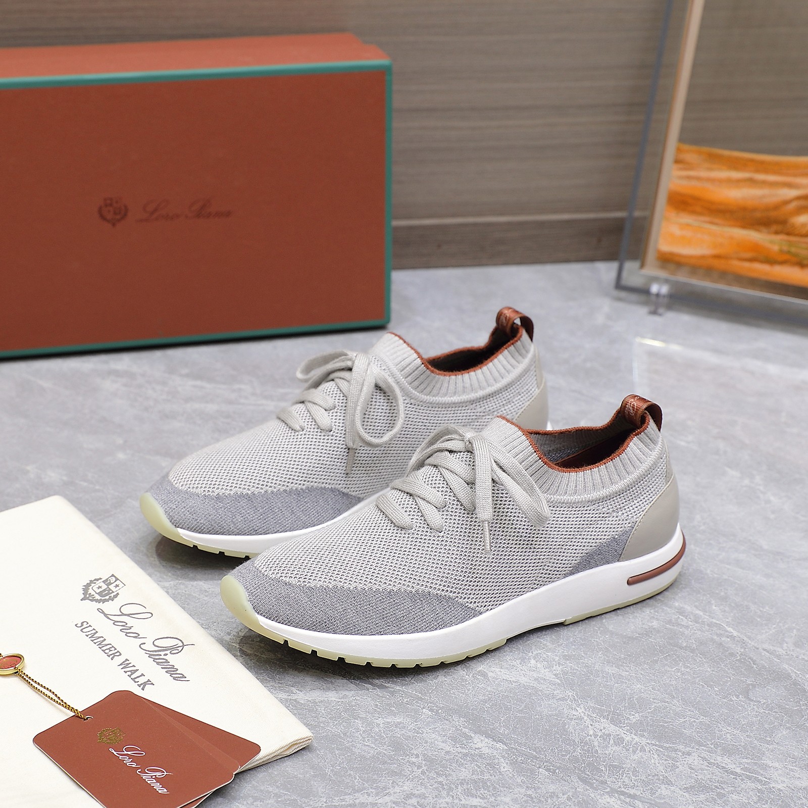 LP Lady Flexy Walker Wooly Sneakers: Stylish, Comfortable, and Unique Craftsmanship - 图片 8
