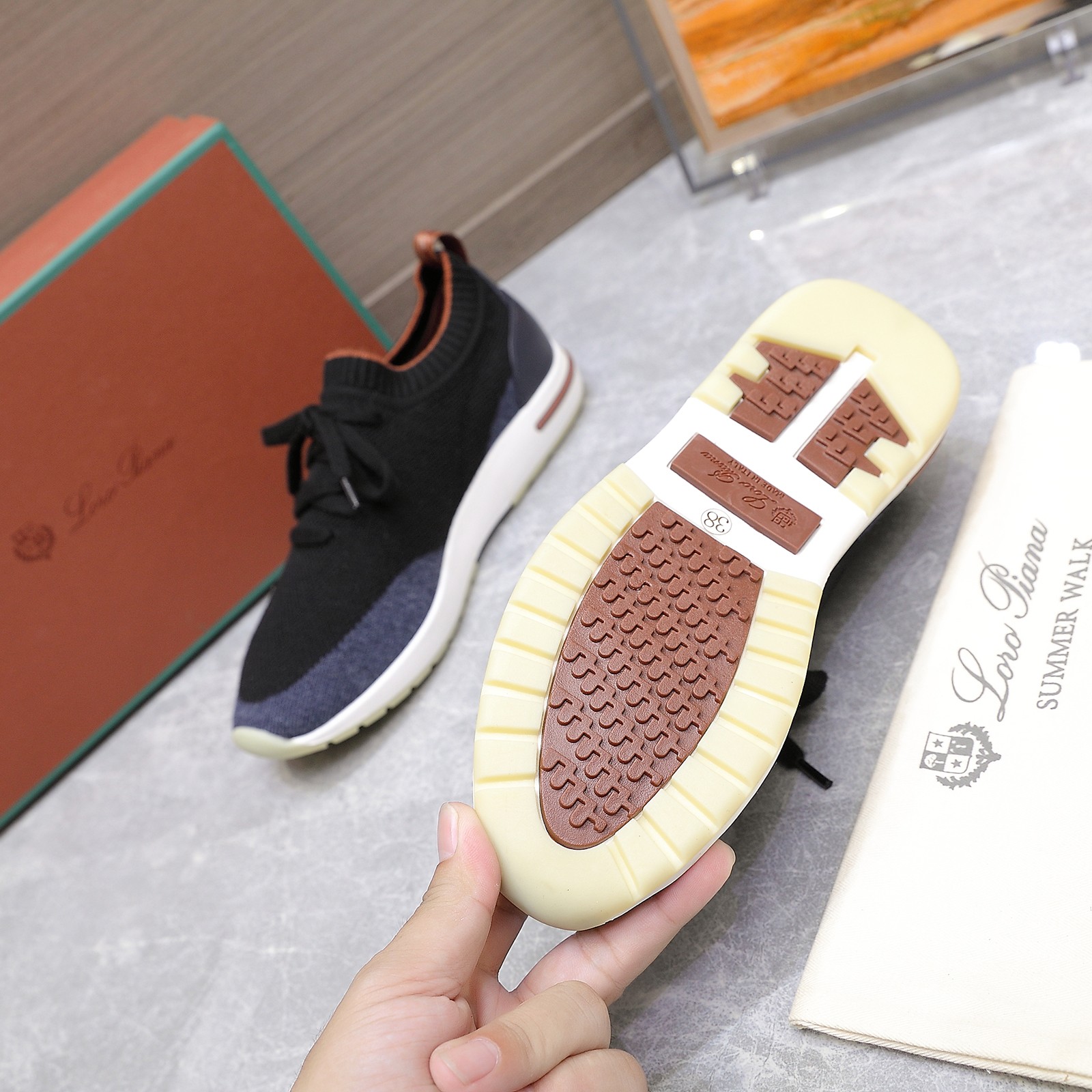 Luxurious Wool Sneakers by LP Lady Flexy Walker: Comfortable and Stylish Leisure Footwear - 图片 5