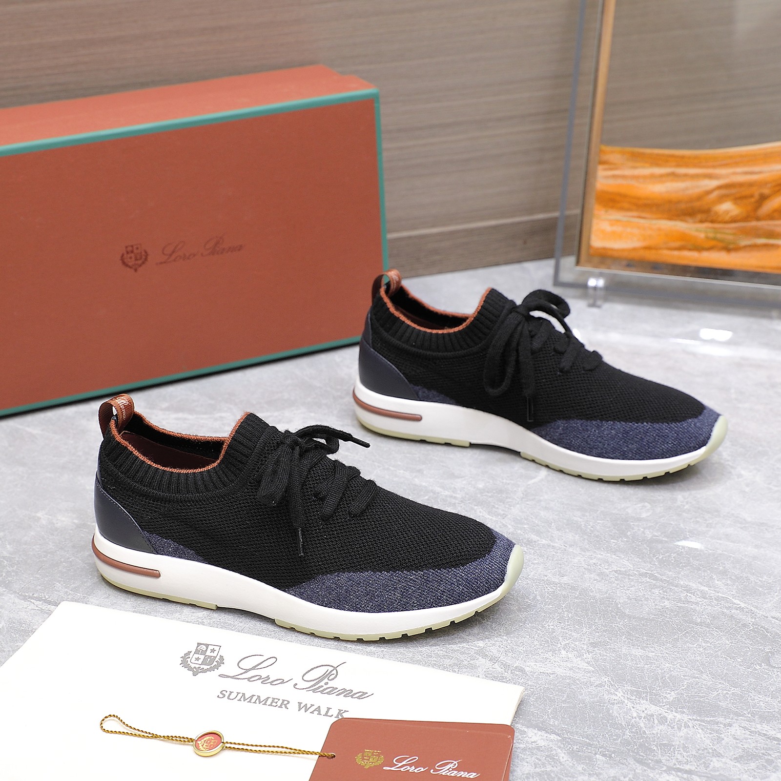 Luxurious Wool Sneakers by LP Lady Flexy Walker: Comfortable and Stylish Leisure Footwear - 图片 1