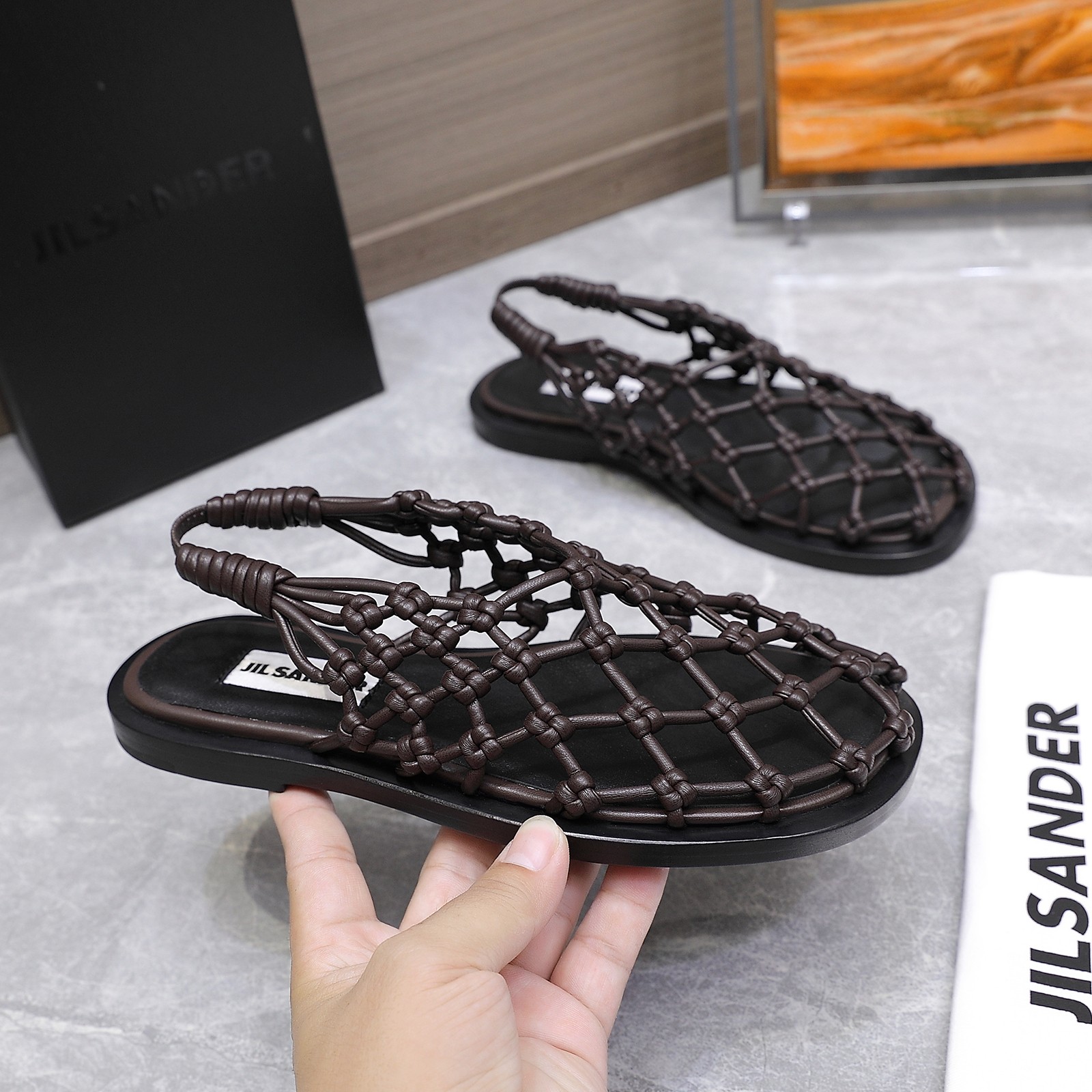 Jill Sander 2025 Spring-Summer Sandals: Stylish, Vintage, Comfortable. - 图片 5