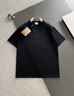 Fake Designer
 Burberry Clothing T-Shirt Black Red White Unisex Short Sleeve