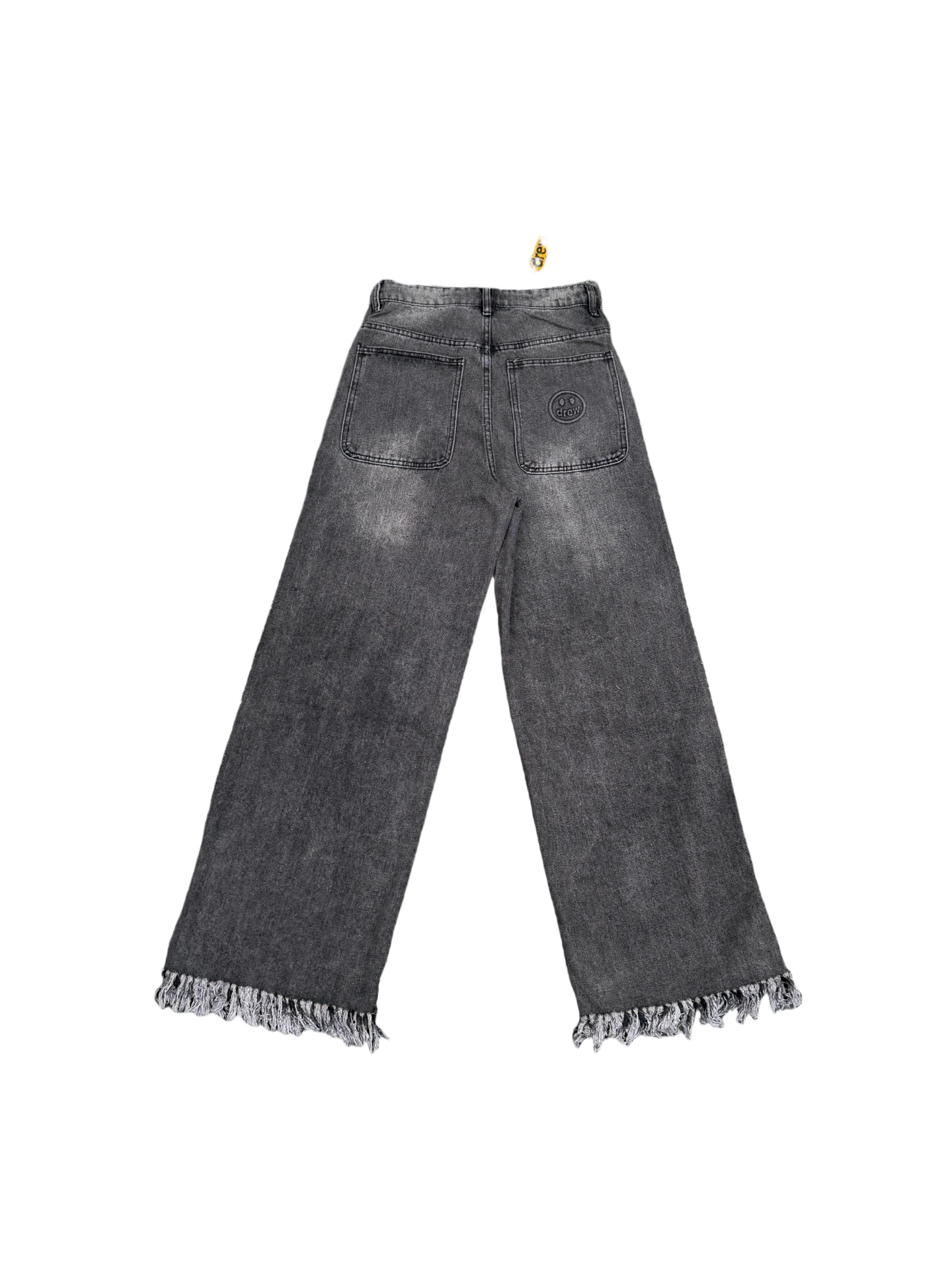 DREW HOUSE Jeans Rectos Anchos Destruidos con Smiley Face para Hombre y Mujer 18 i1743994514652 5532 0 17