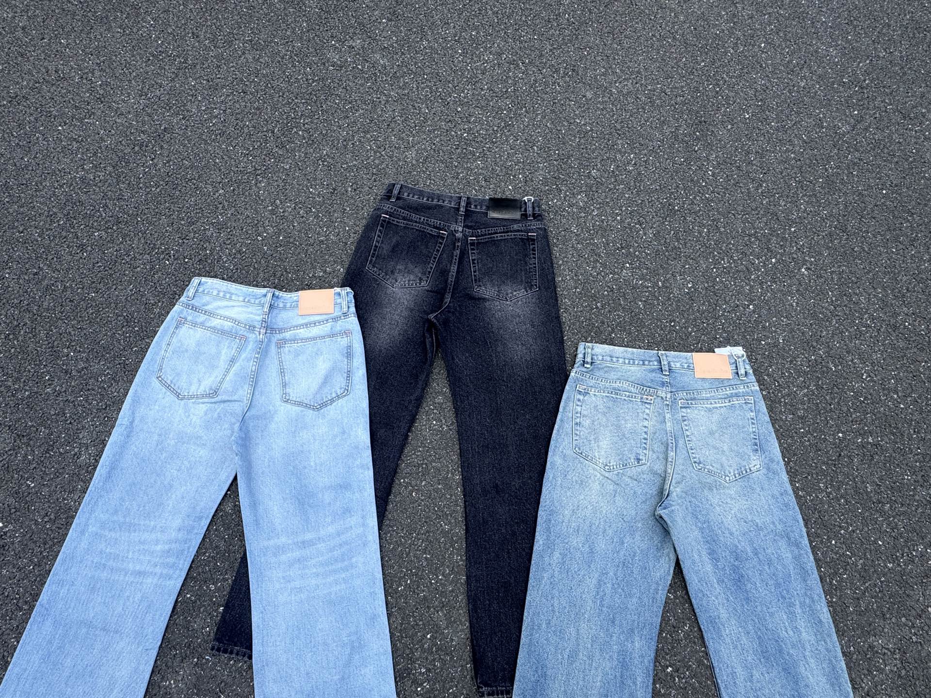 Acne Studios 2021M Jeans Acampanados Unisex de Pierna Ancha y Corte Recto 12 i1744725784511 2225 0 9