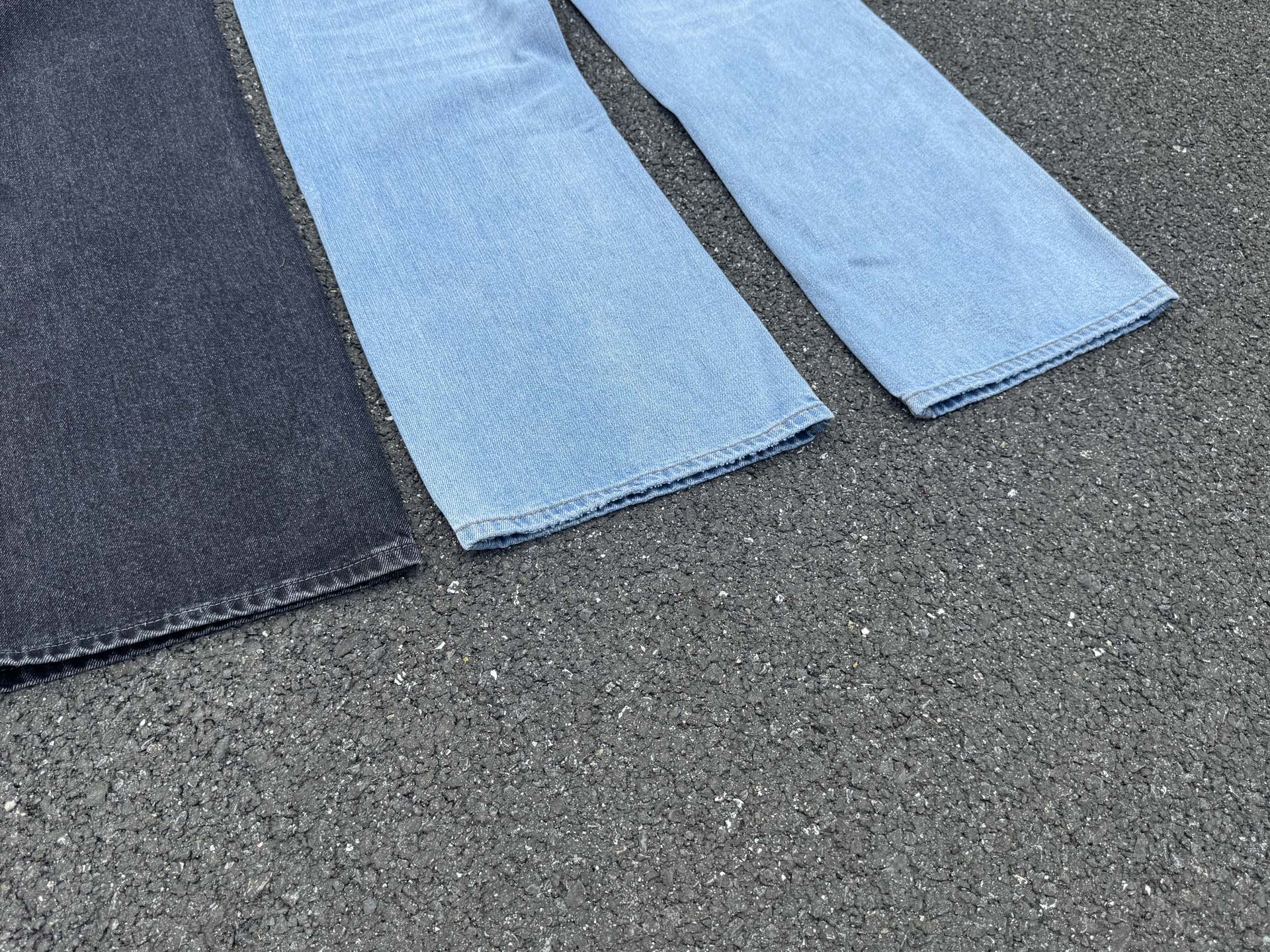 Acne Studios 2021M Jeans Acampanados Unisex de Pierna Ancha y Corte Recto 19 i1744725785951 4674 0 17