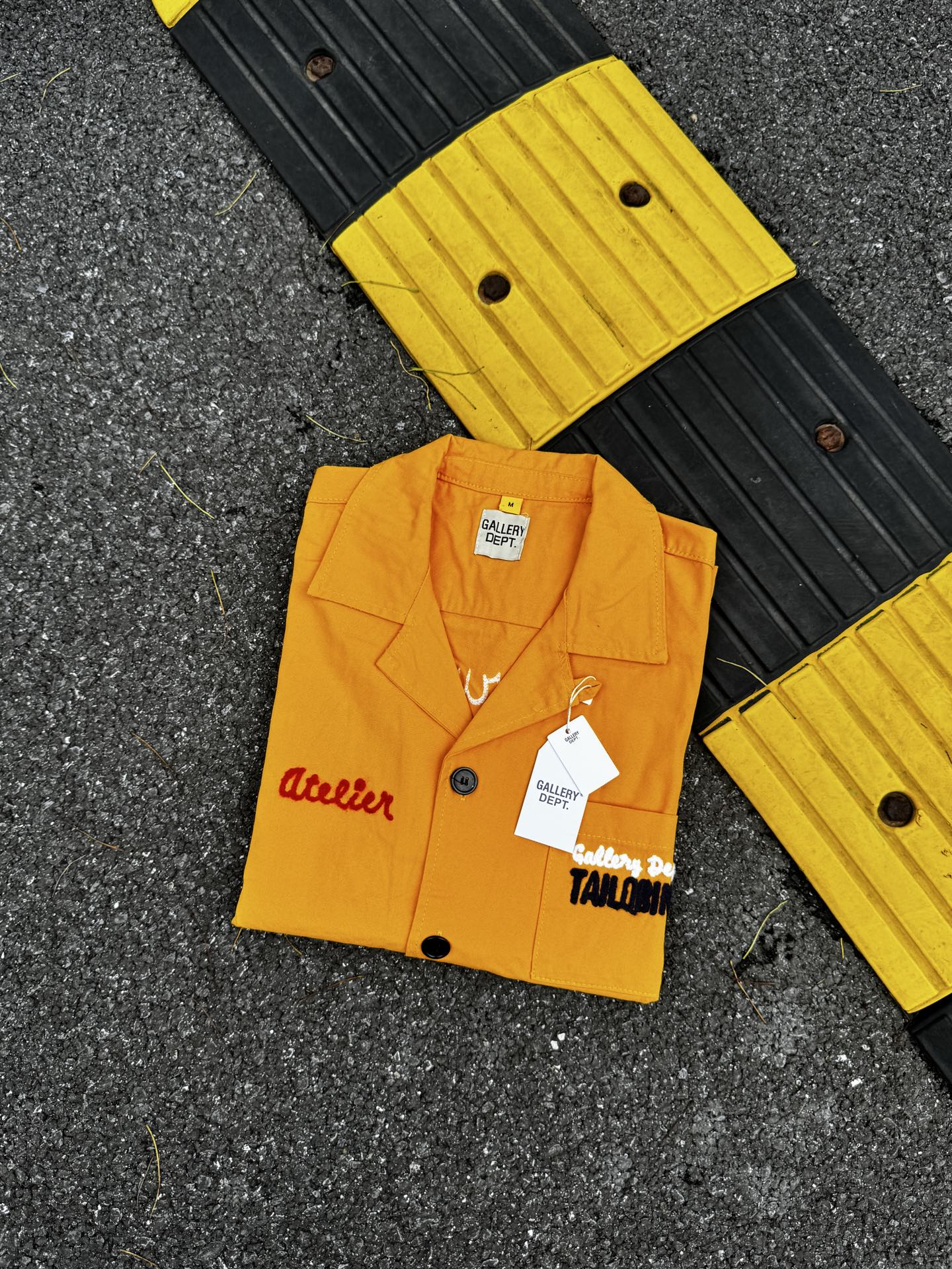 Gallery Dept. Atelier Parker Shirt Naranja Bordada, Manga Corta, Unisex 16 i1747640517450 1186 0 14
