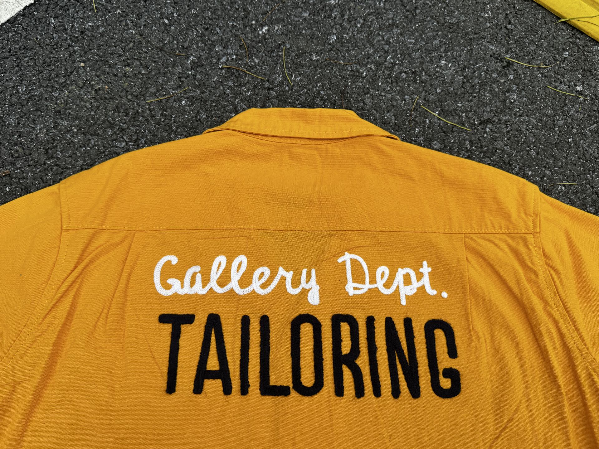 Gallery Dept. Atelier Parker Shirt Naranja Bordada, Manga Corta, Unisex 6 i1747640518369 7055 0 4