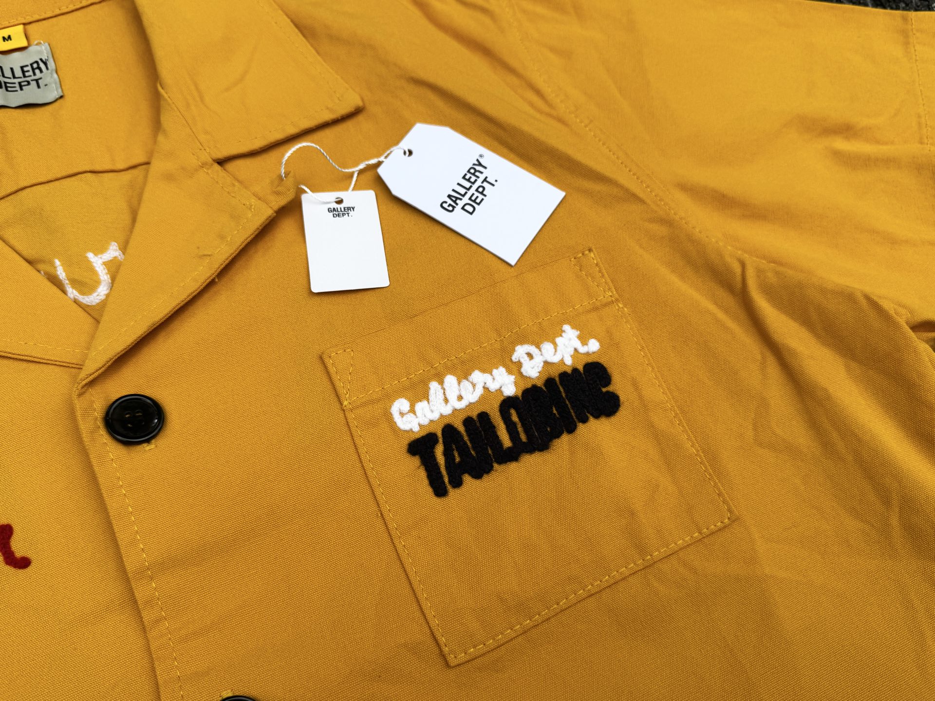 Gallery Dept. Atelier Parker Shirt Naranja Bordada, Manga Corta, Unisex 11 i1747640518510 8665 0 9