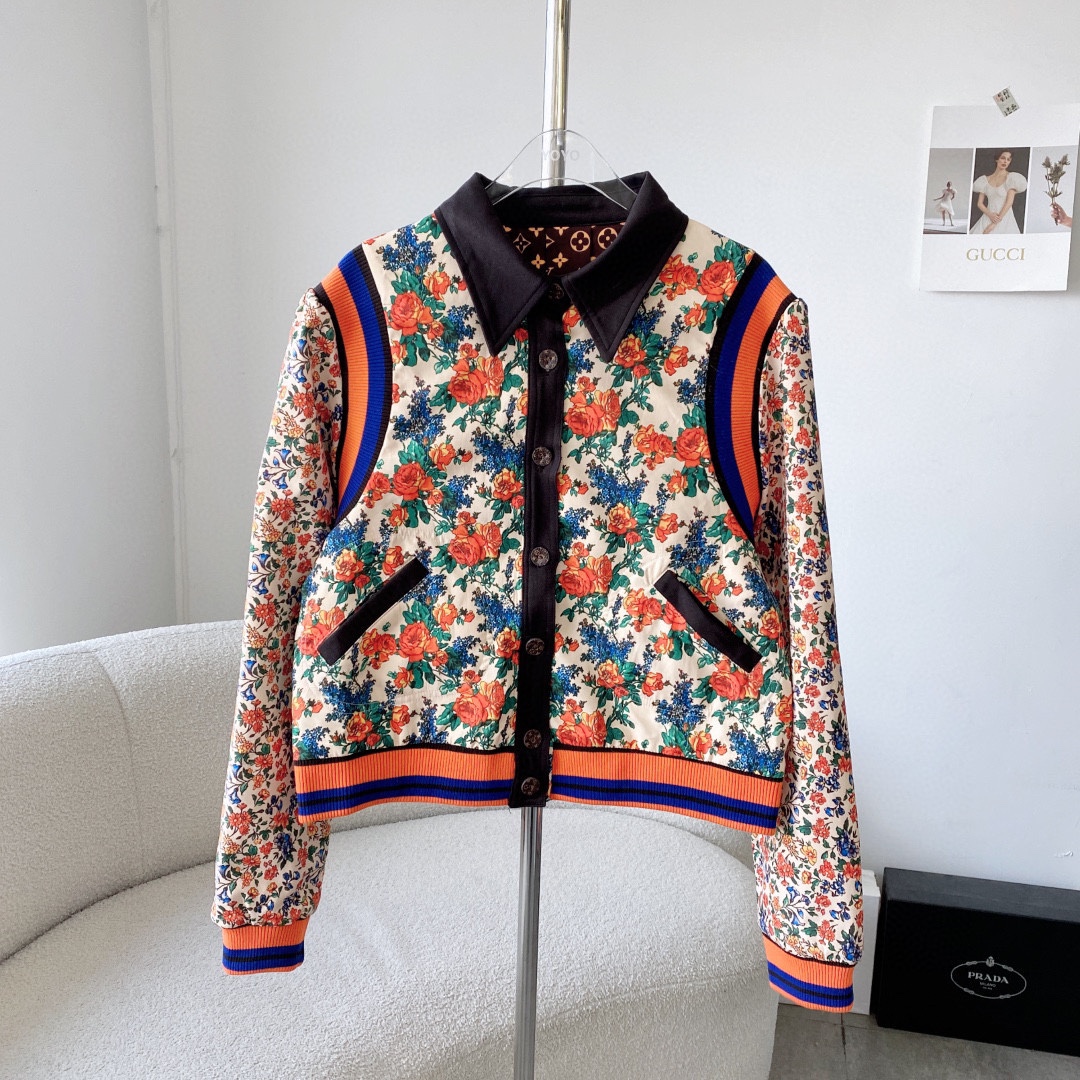Louis Vuitton Clothing Coats & Jackets Printing Spring Collection