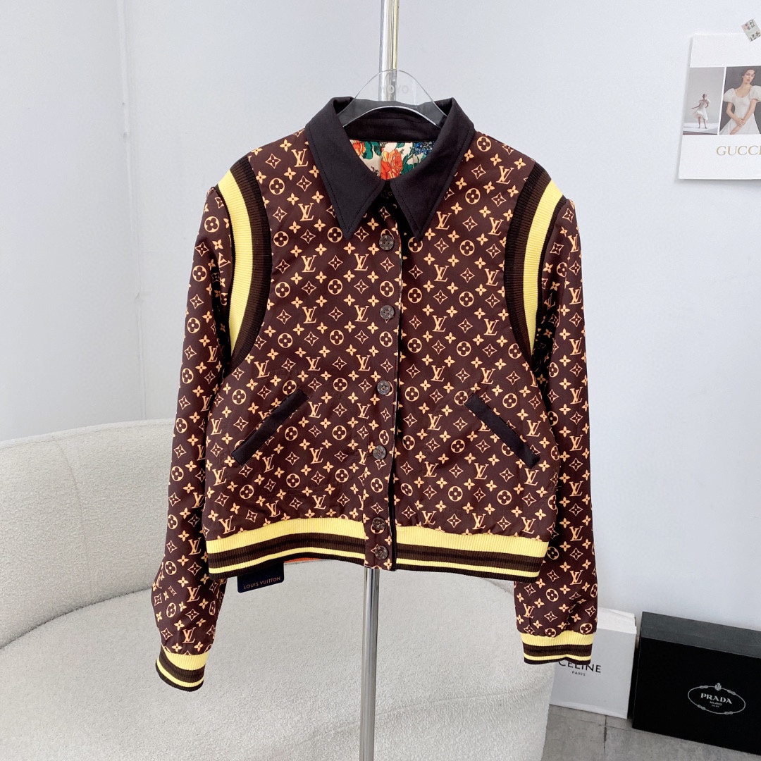Louis Vuitton Clothing Coats & Jackets Printing Spring Collection