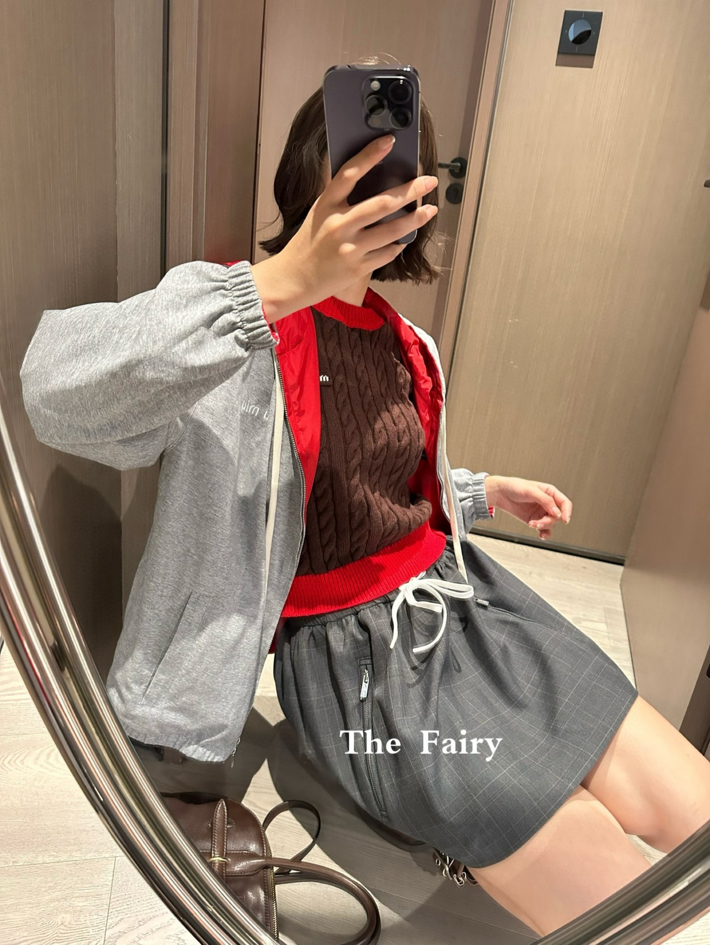 Miu Miu Reversible Cotton and Tech Canvas Zip-Up Jacket with Logo