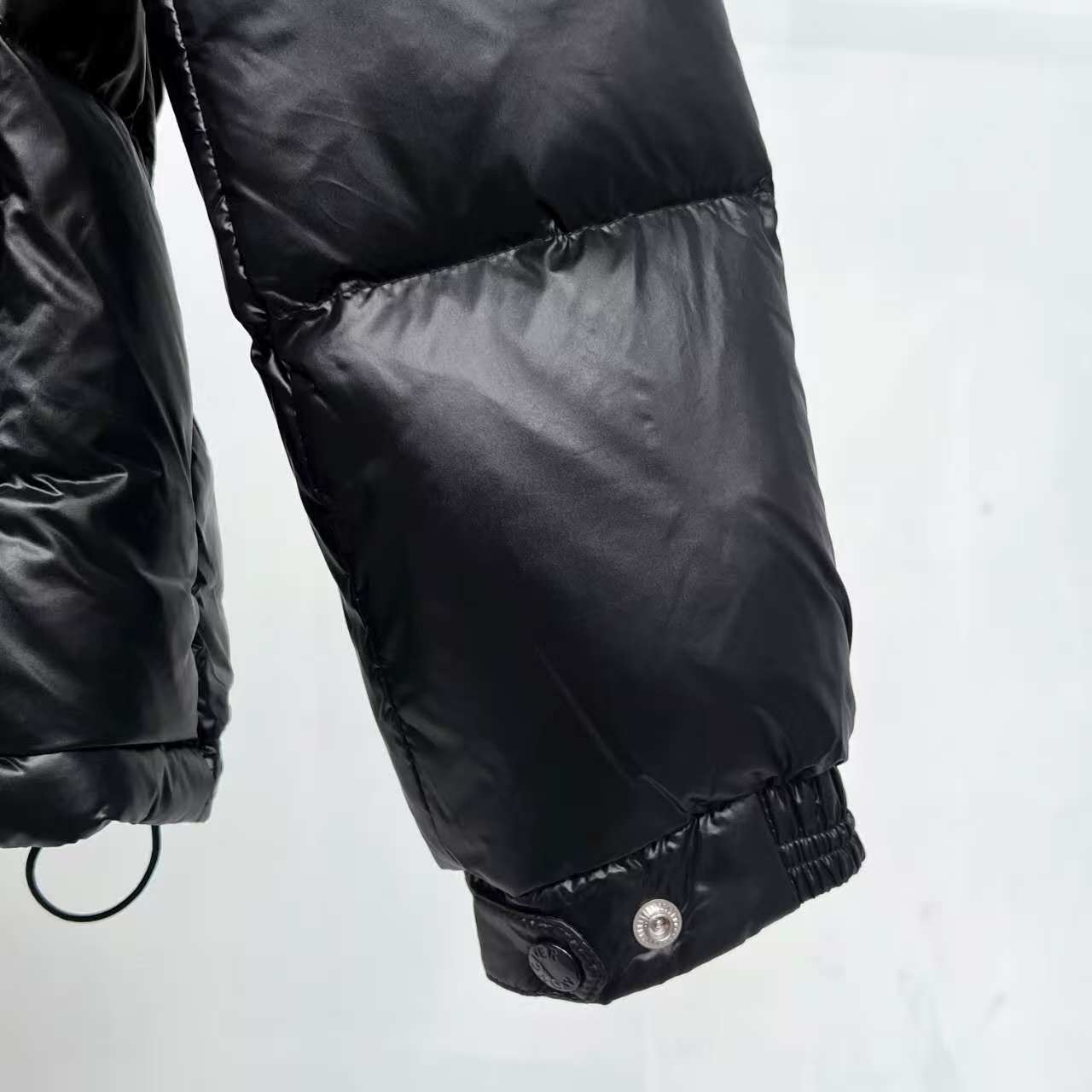 Mom let モンコウ三色織帯ダウンジャケット