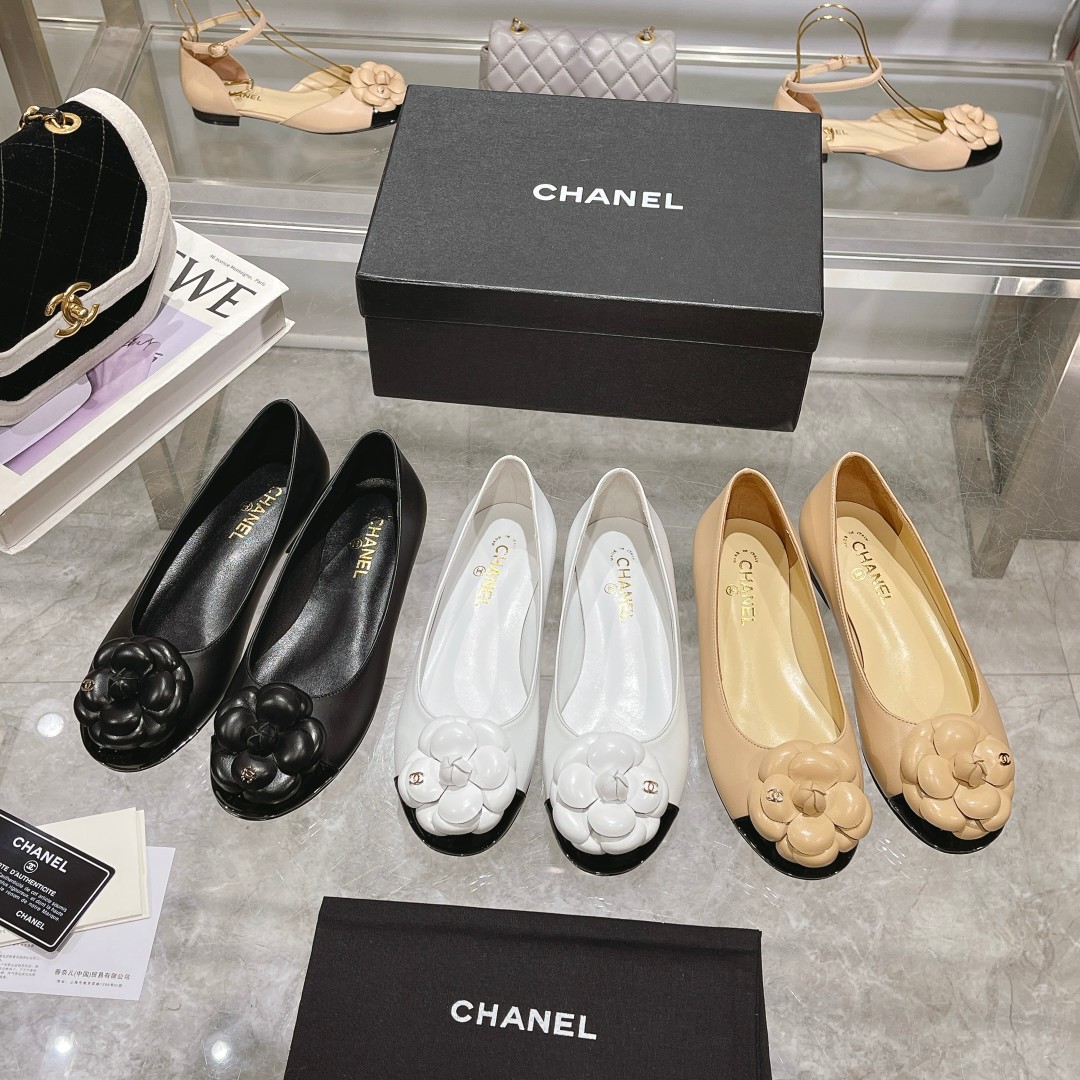 Chanel Flat Shoes Single Layer Shoes