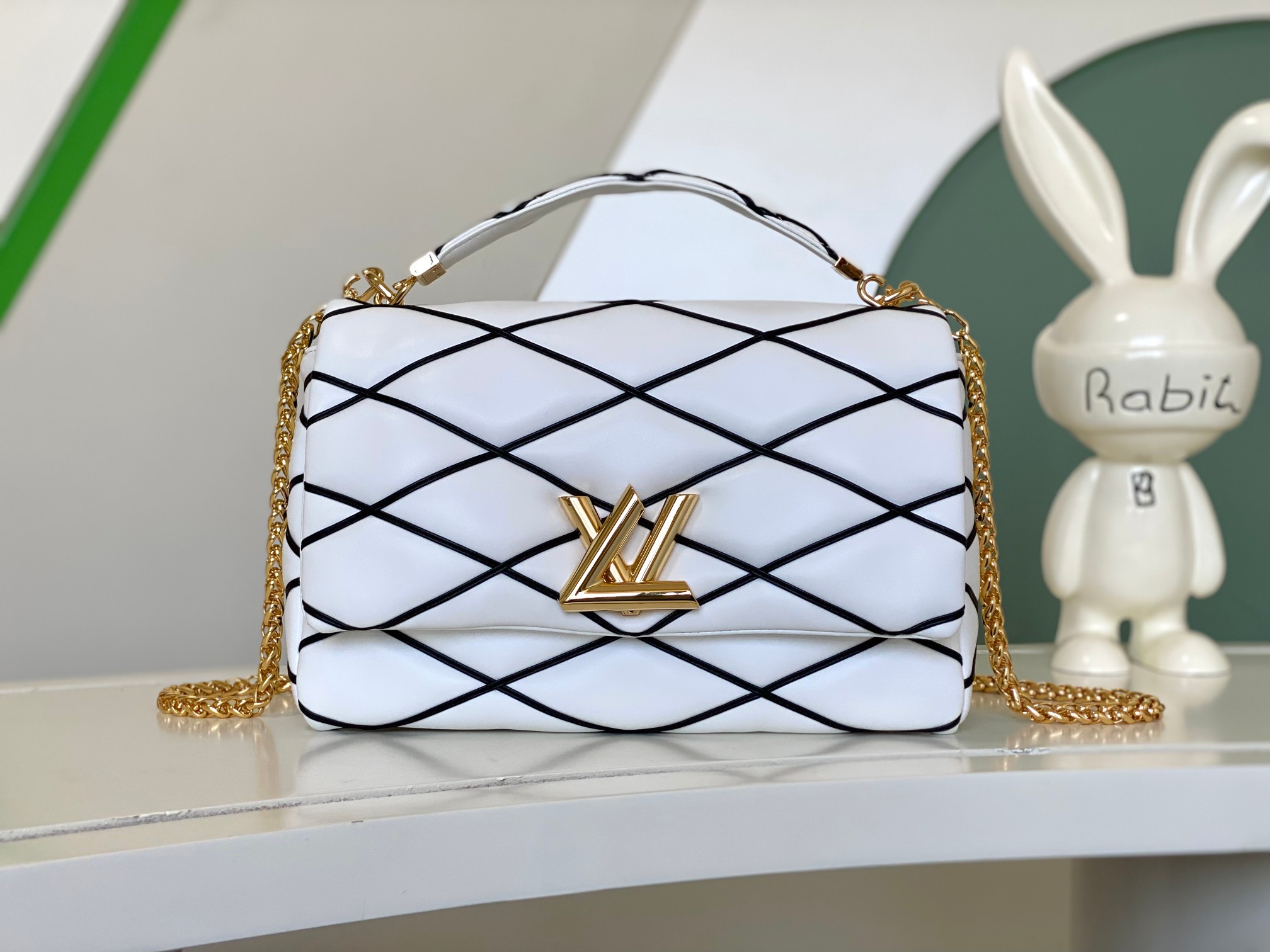 Louis Vuitton Bags Handbags Black Cowhide Sheepskin LV Twist Chains