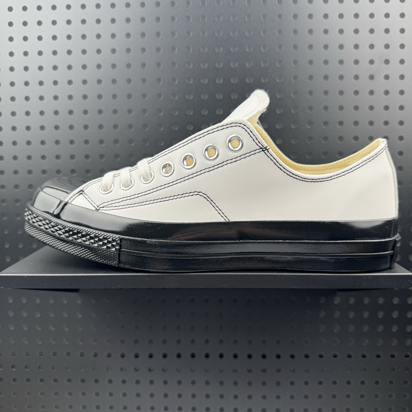 💰110 ✅ Converse ALL STAR SQUARETOE LE OX 舒适柔软 耐磨透气 板鞋 男女同款 白色 货号:31316370 尺码:35-44(07)