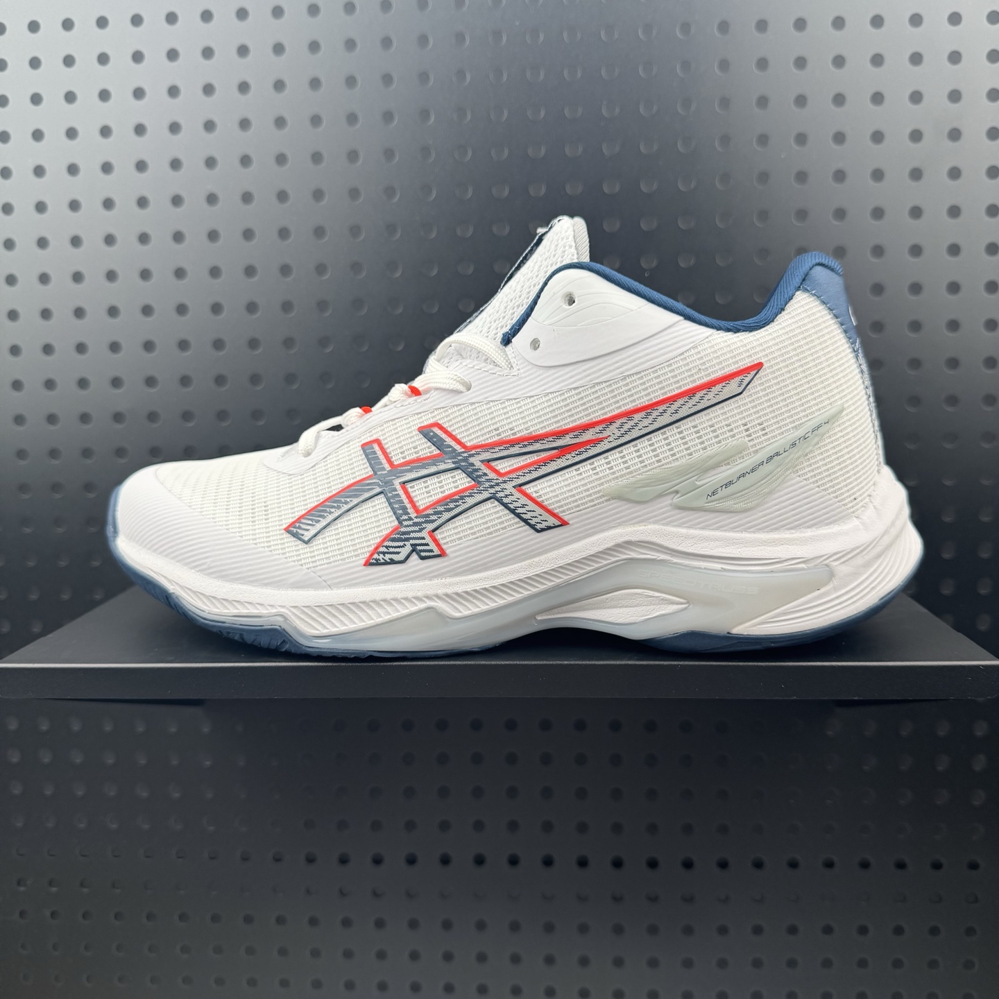 ASICS NETBURNER BALLISTIC FF 4 百搭舒适 支撑 训练鞋 货号:1051A090-101 带半码(24)