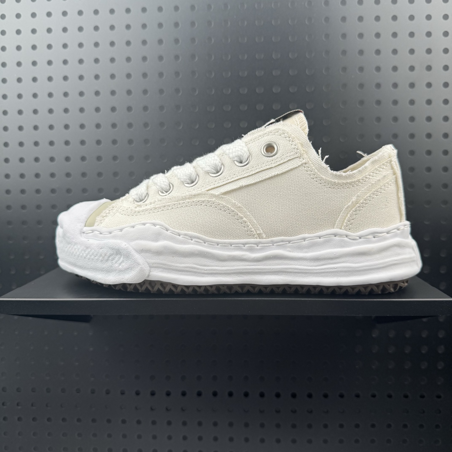 💰170 ✅MIHARA YASUHIRO三原康裕 Hank OG Sole OH 帆布 低帮系带 时尚板鞋 男款 白色 货号：A10FW714 尺码：36-45（24）