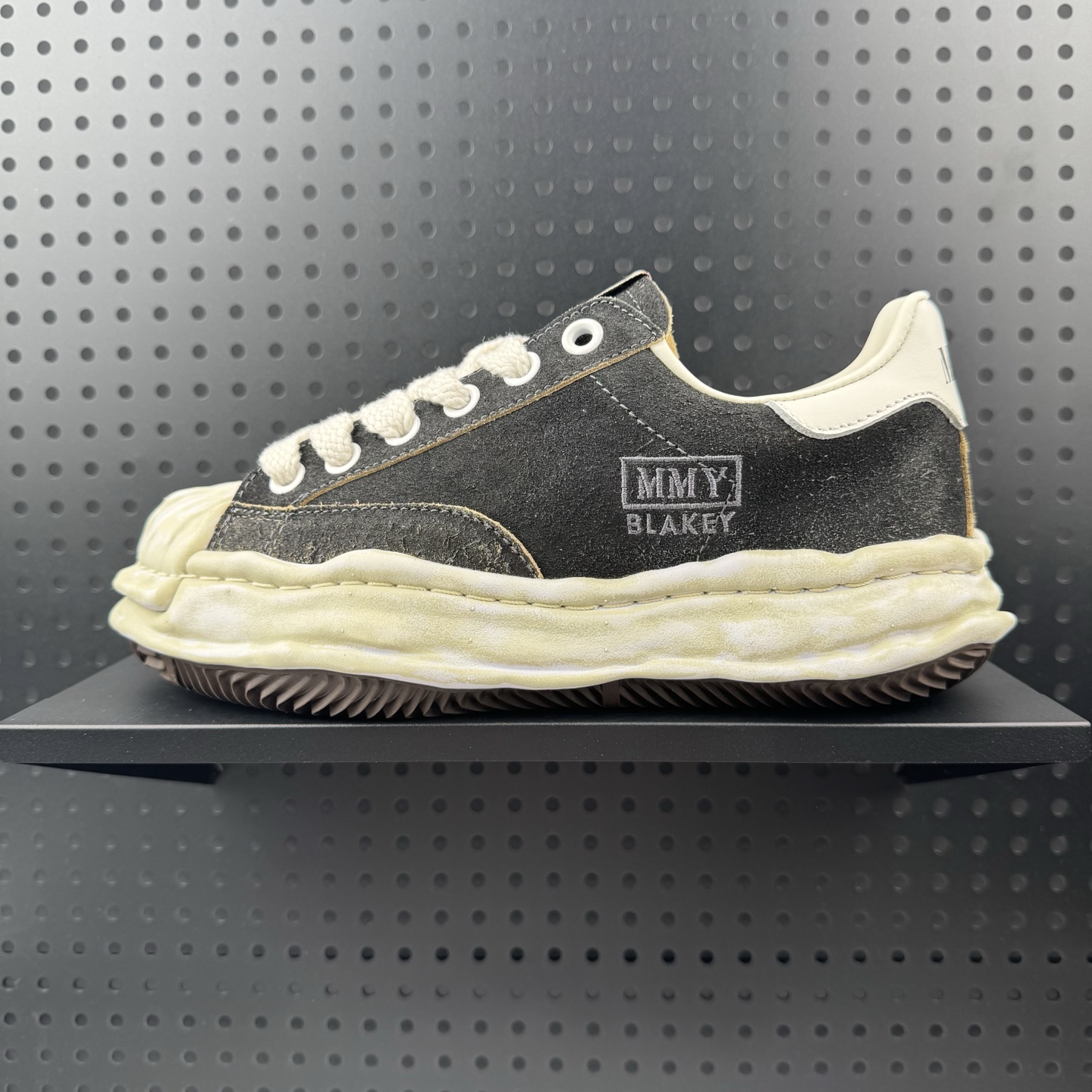 💰200 ✅MIHARA YASUHIRO三原康裕 Blakey 牛皮 圆头厚底 低帮 板鞋 男女同款 货号:A15FW728 尺码:36-44(24)