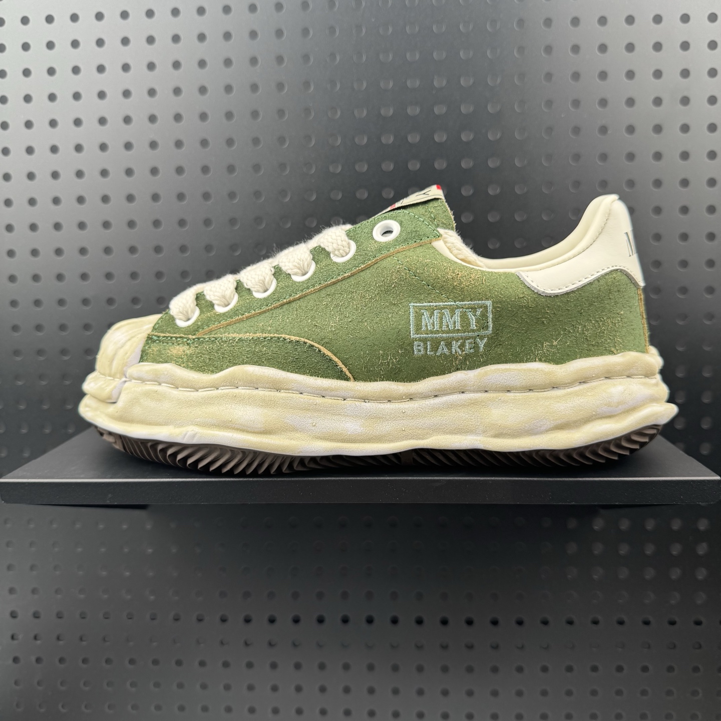 💰200 ✅MIHARA YASUHIRO三原康裕 Blakey 牛皮 圆头厚底 低帮 板鞋 男女同款 货号:A15FW728 尺码:36-44(24)
