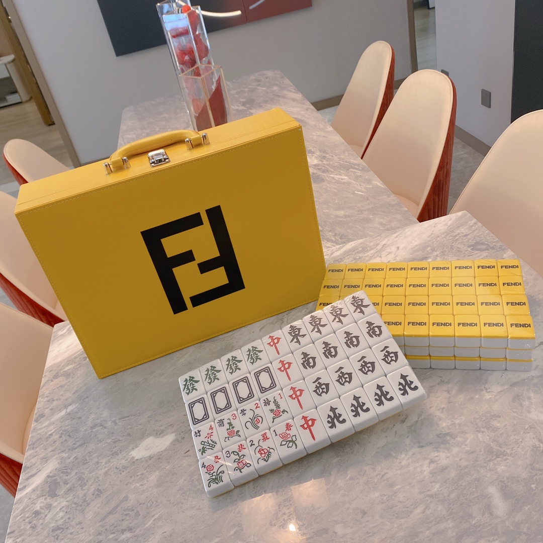 20 sets of global limited edition Fendi Mahjong 🀄There is a type of - Comprehensive