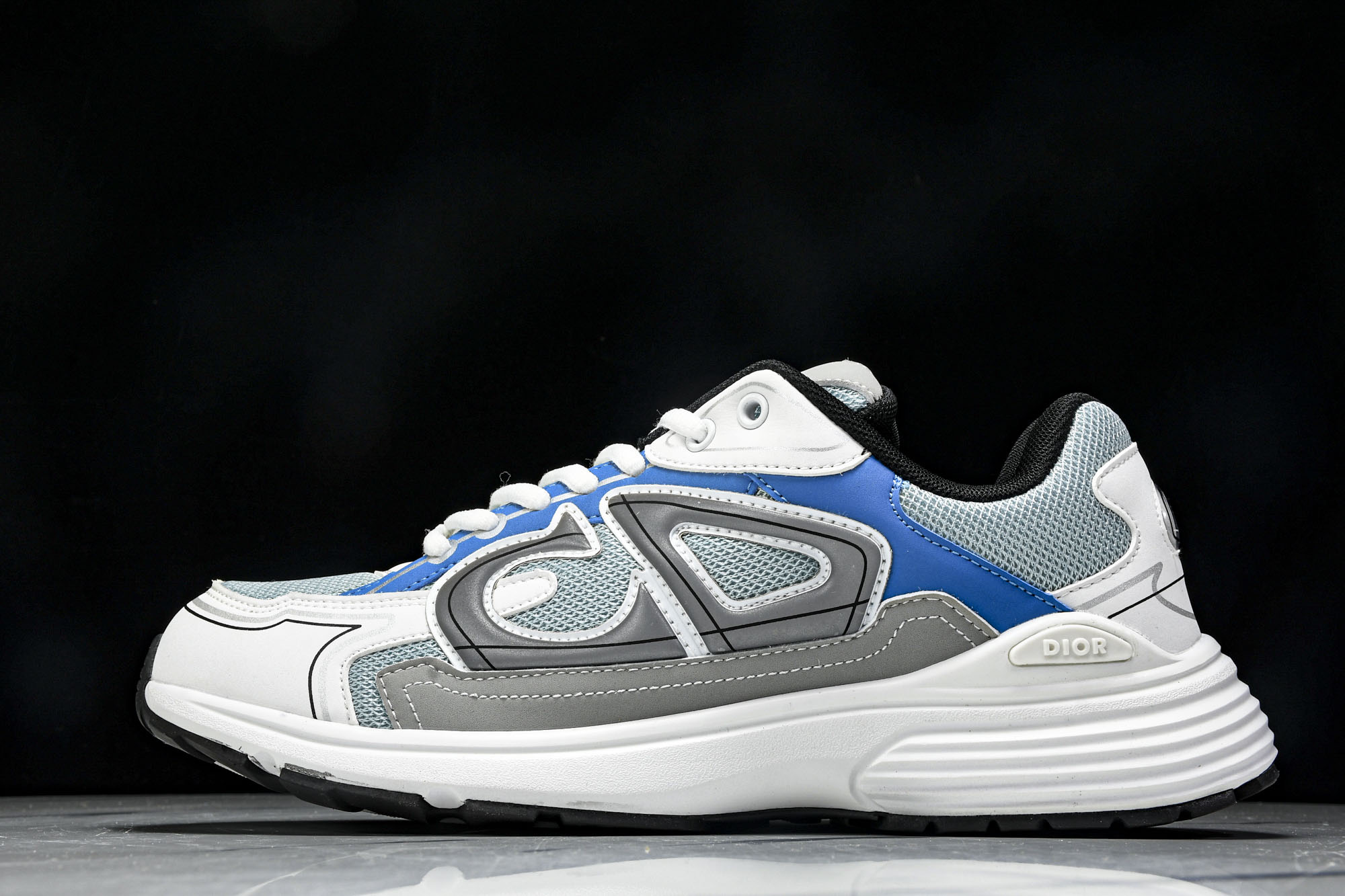 
迪奥/Dior B30 Low-Top Sneaker B30系列低帮经典老爹风系带复古休闲运动慢跑鞋