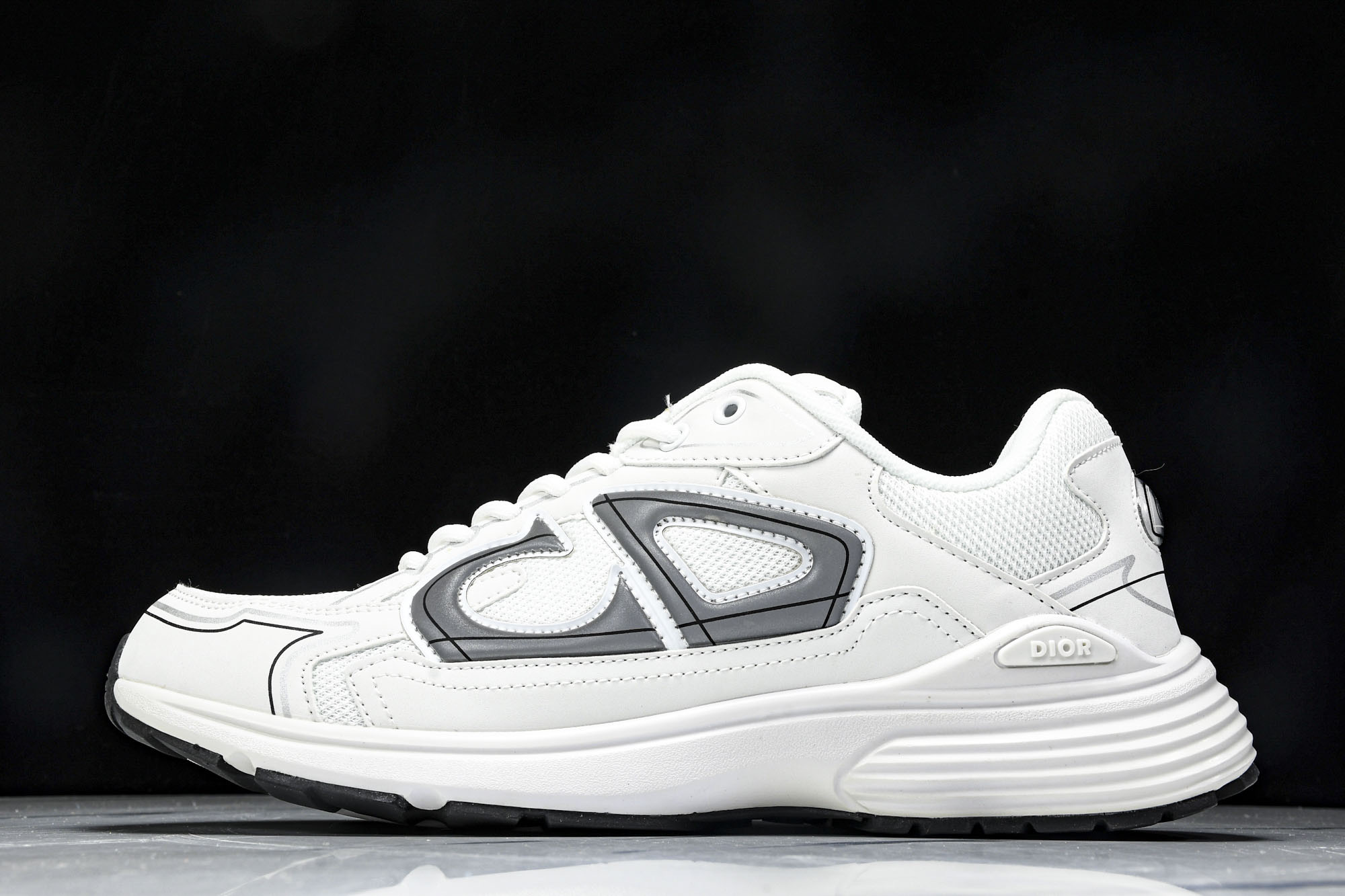 
迪奥/Dior B30 Low-Top Sneaker B30系列低帮经典老爹风系带复古休闲运动慢跑鞋